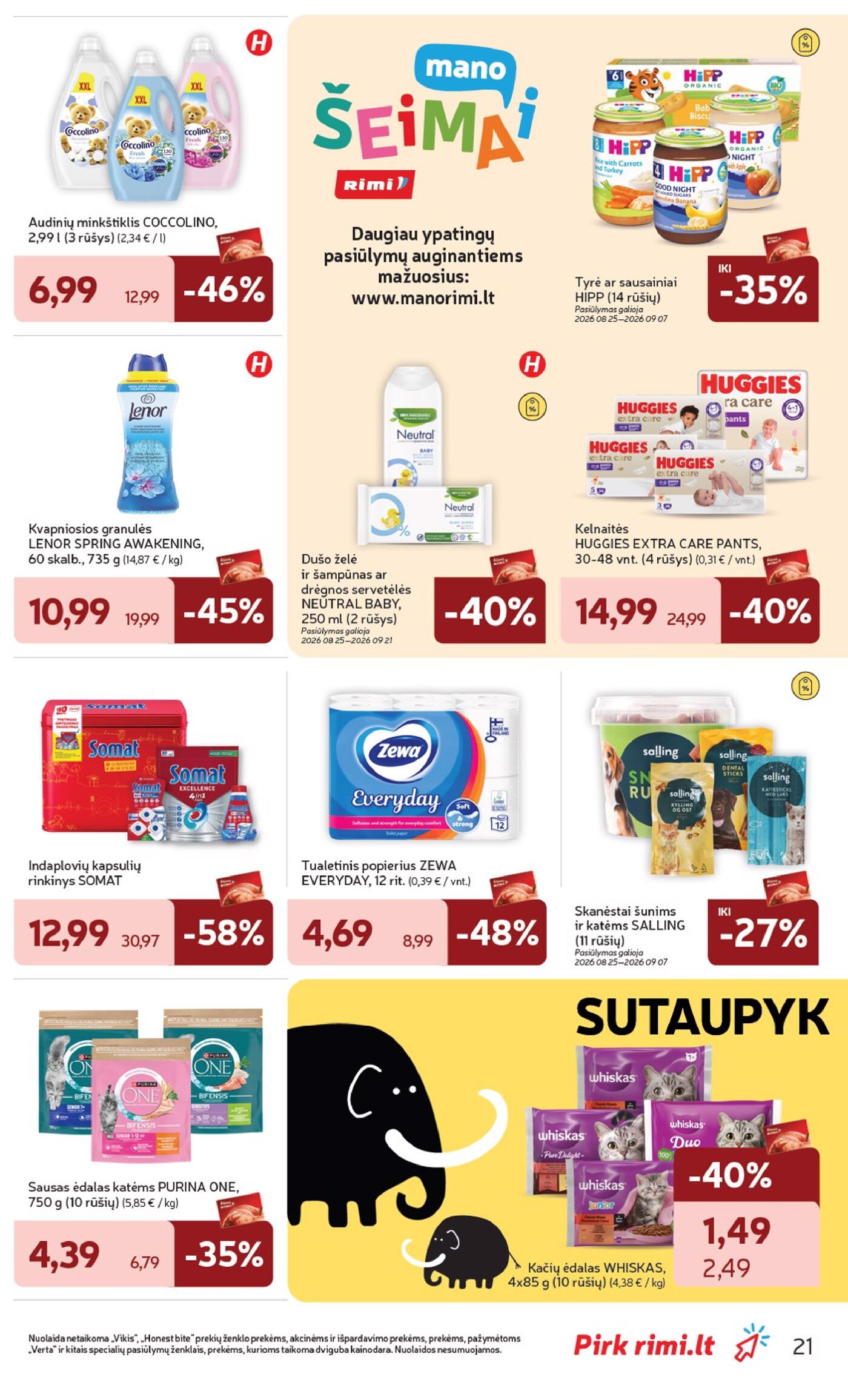 „Rimi“ savaitinis leidinys Nr. 36 (2026.09.01 - 2026.09.07) – 27 puslapis