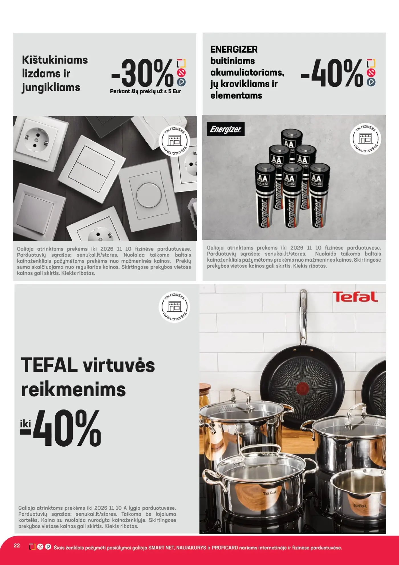 Naujas Senukai nuolaidų leidinys - Leidnys Nr. 36 – 22 puslapis