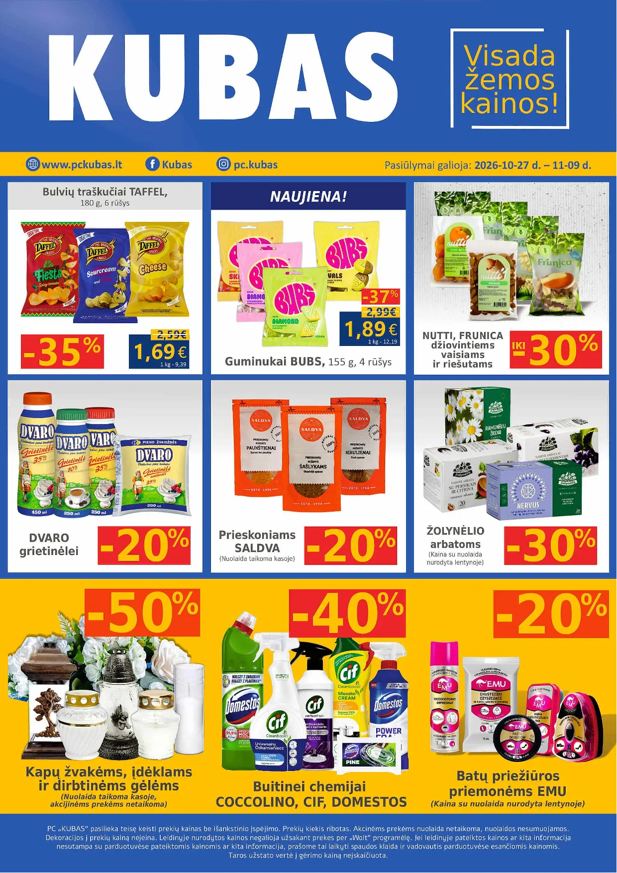 Kubas savaitės leidinys – 1 puslapis