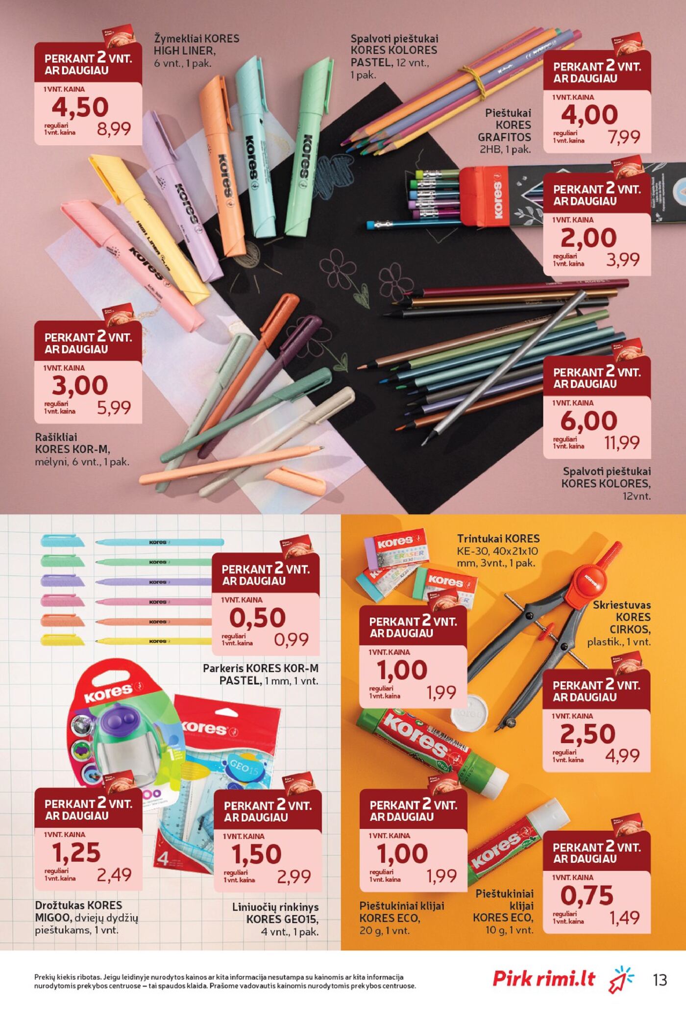 Rimi Back to School 2026 – 13 puslapis