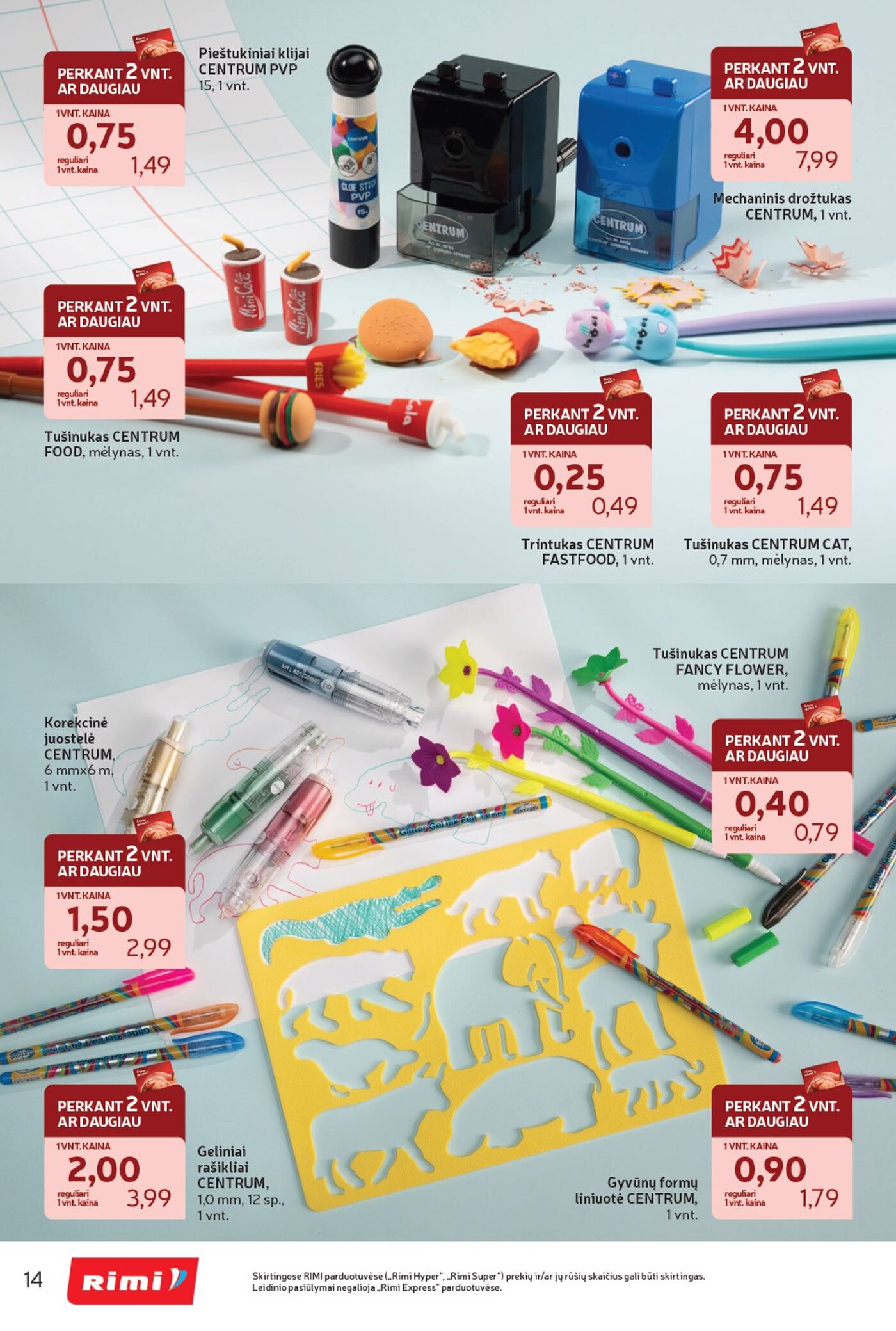 Rimi Back to School 2026 – 14 puslapis