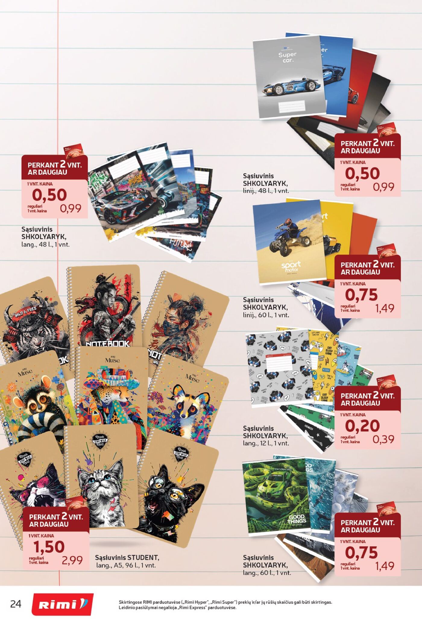 Rimi Back to School 2026 – 24 puslapis