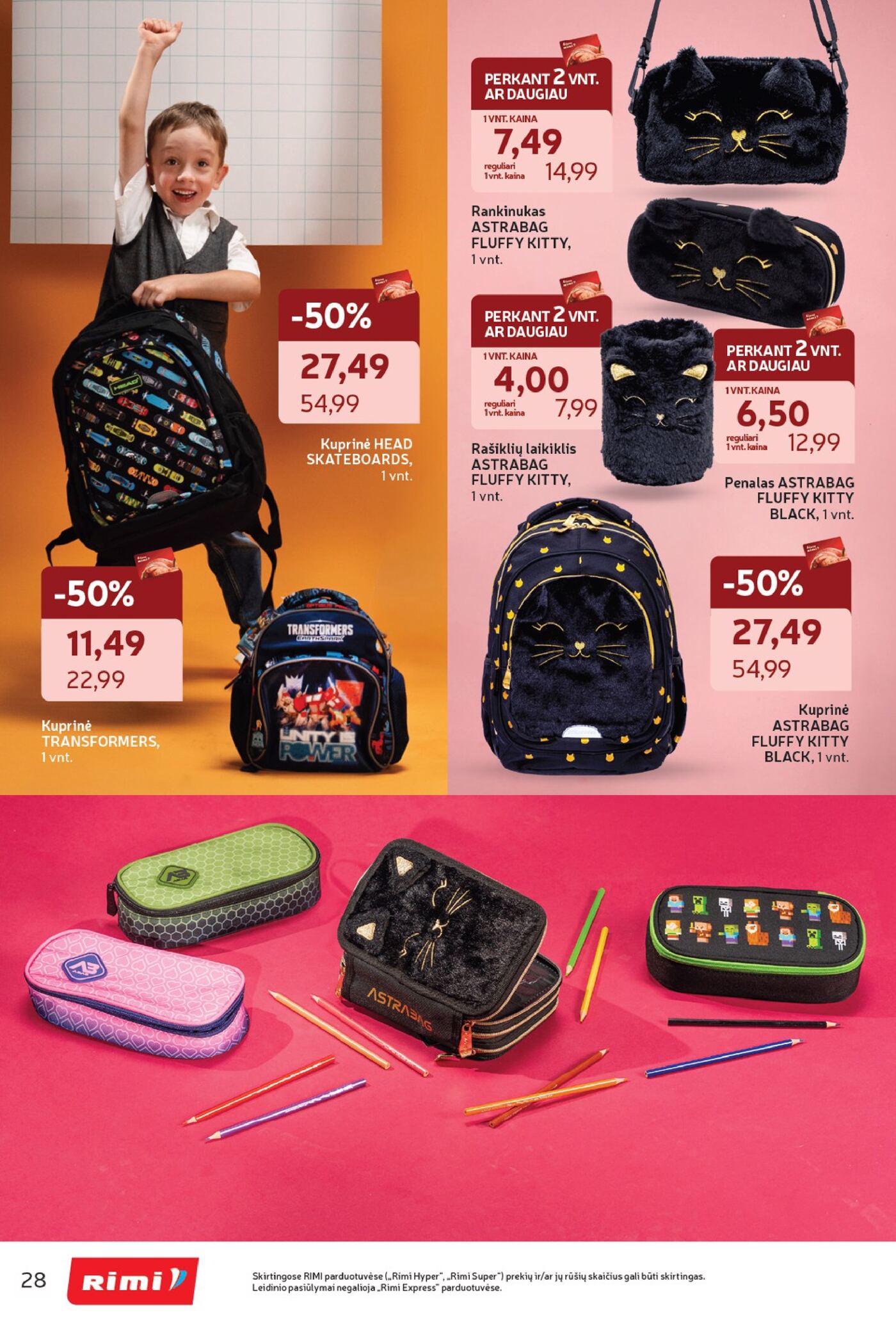 Rimi Back to School 2026 – 28 puslapis