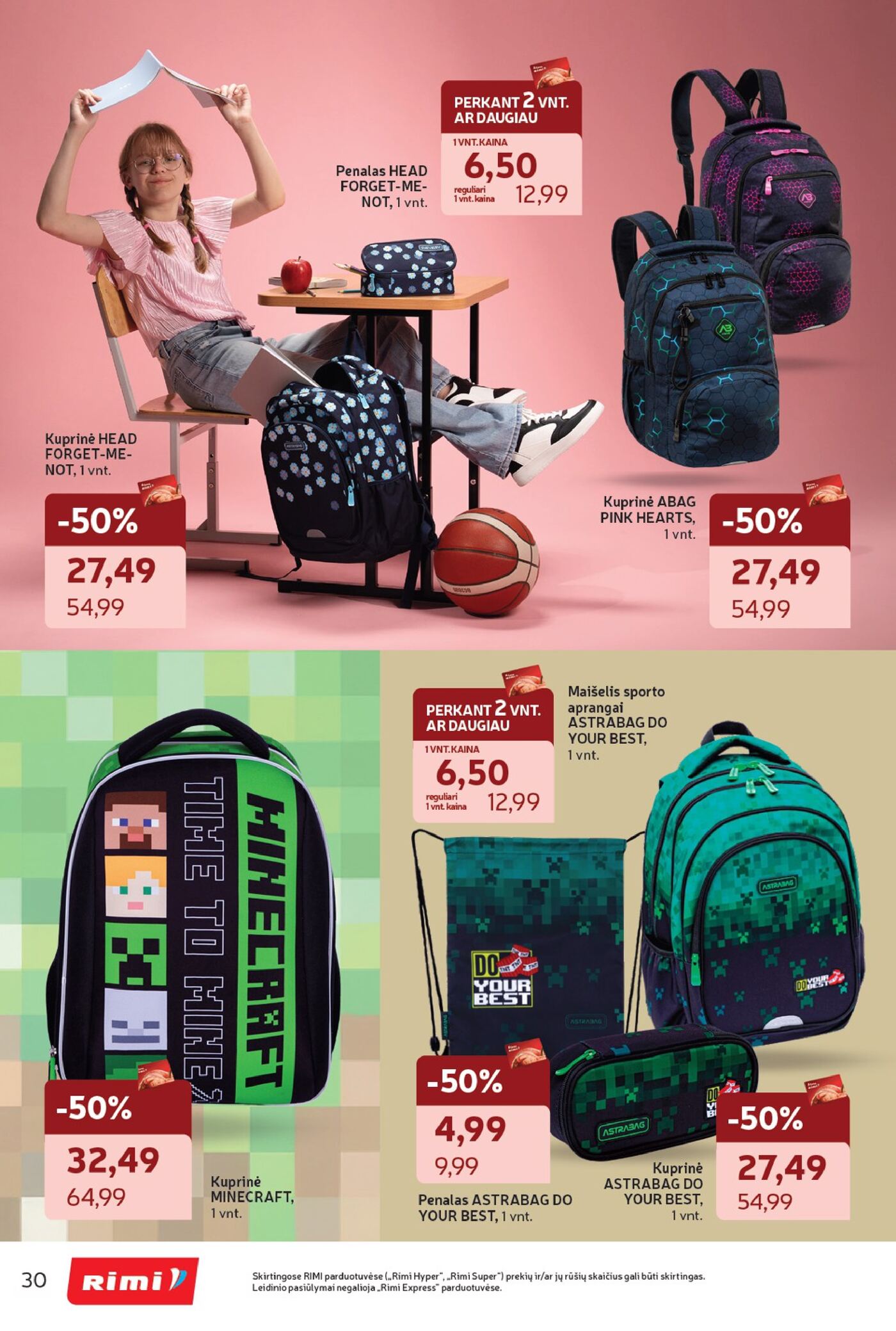 Rimi Back to School 2026 – 30 puslapis