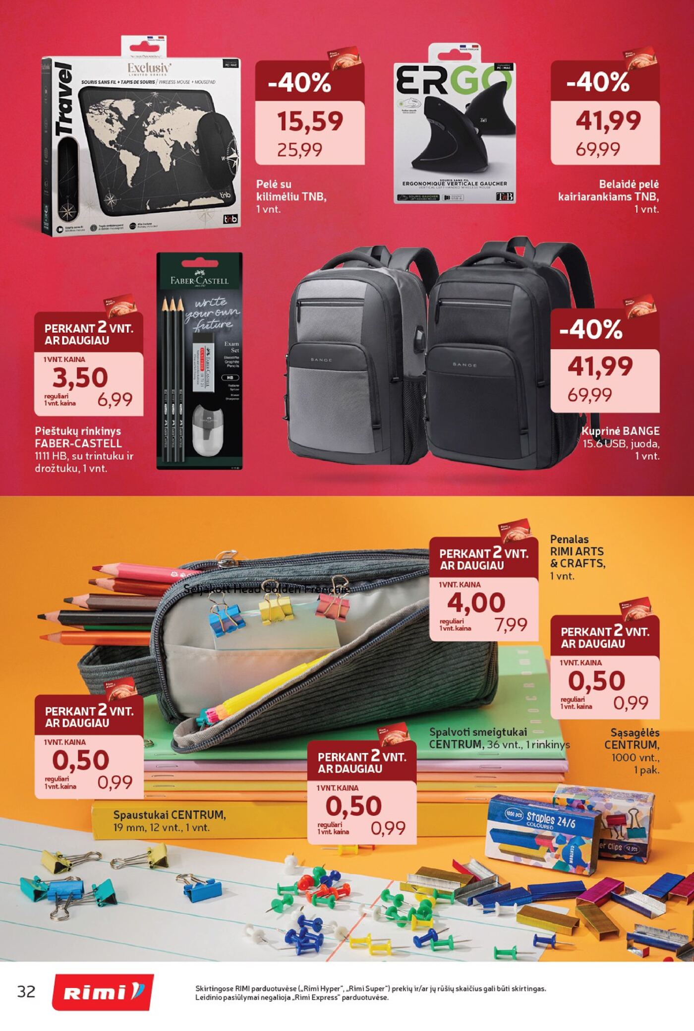 Rimi Back to School 2026 – 32 puslapis