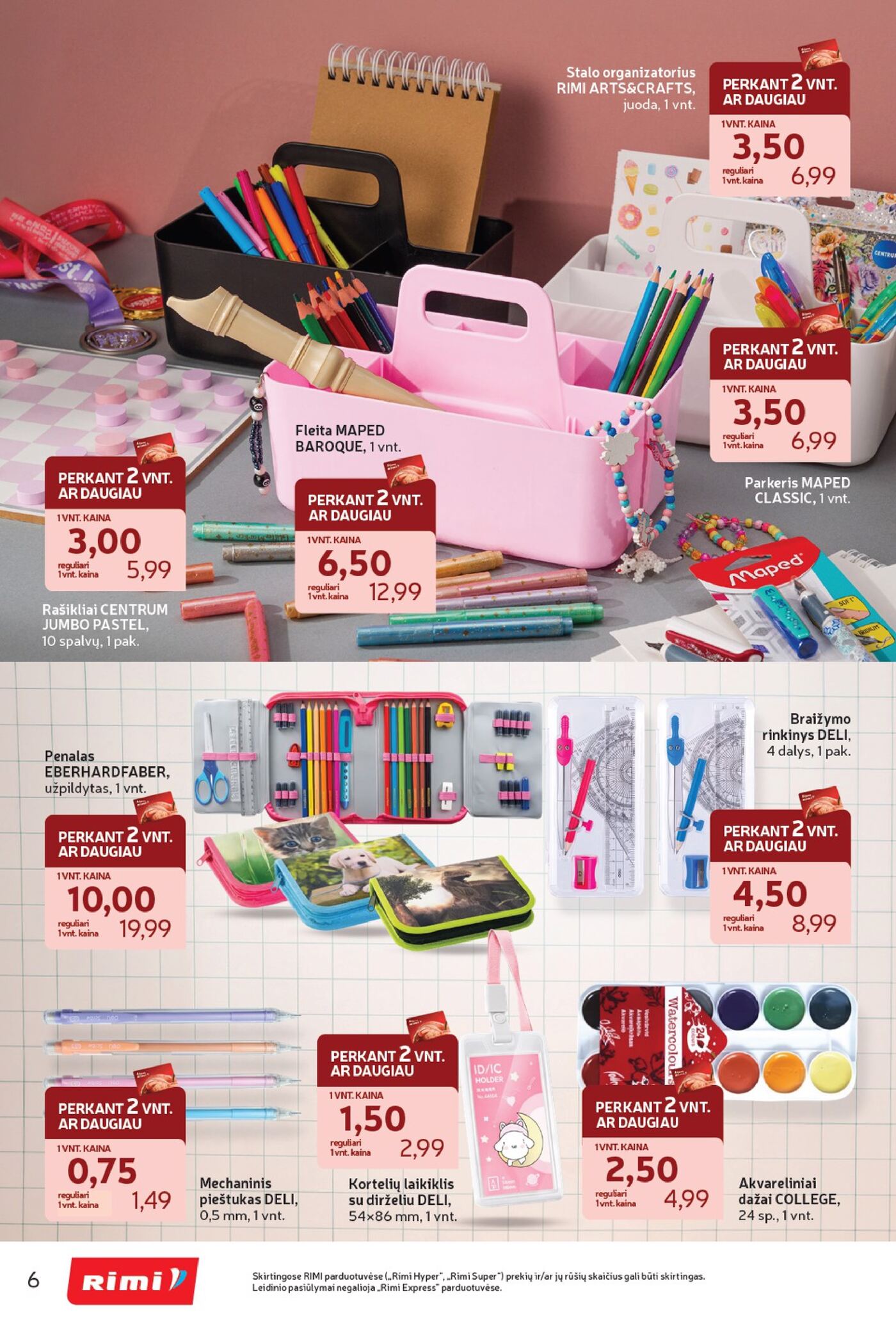 Rimi Back to School 2026 – 6 puslapis