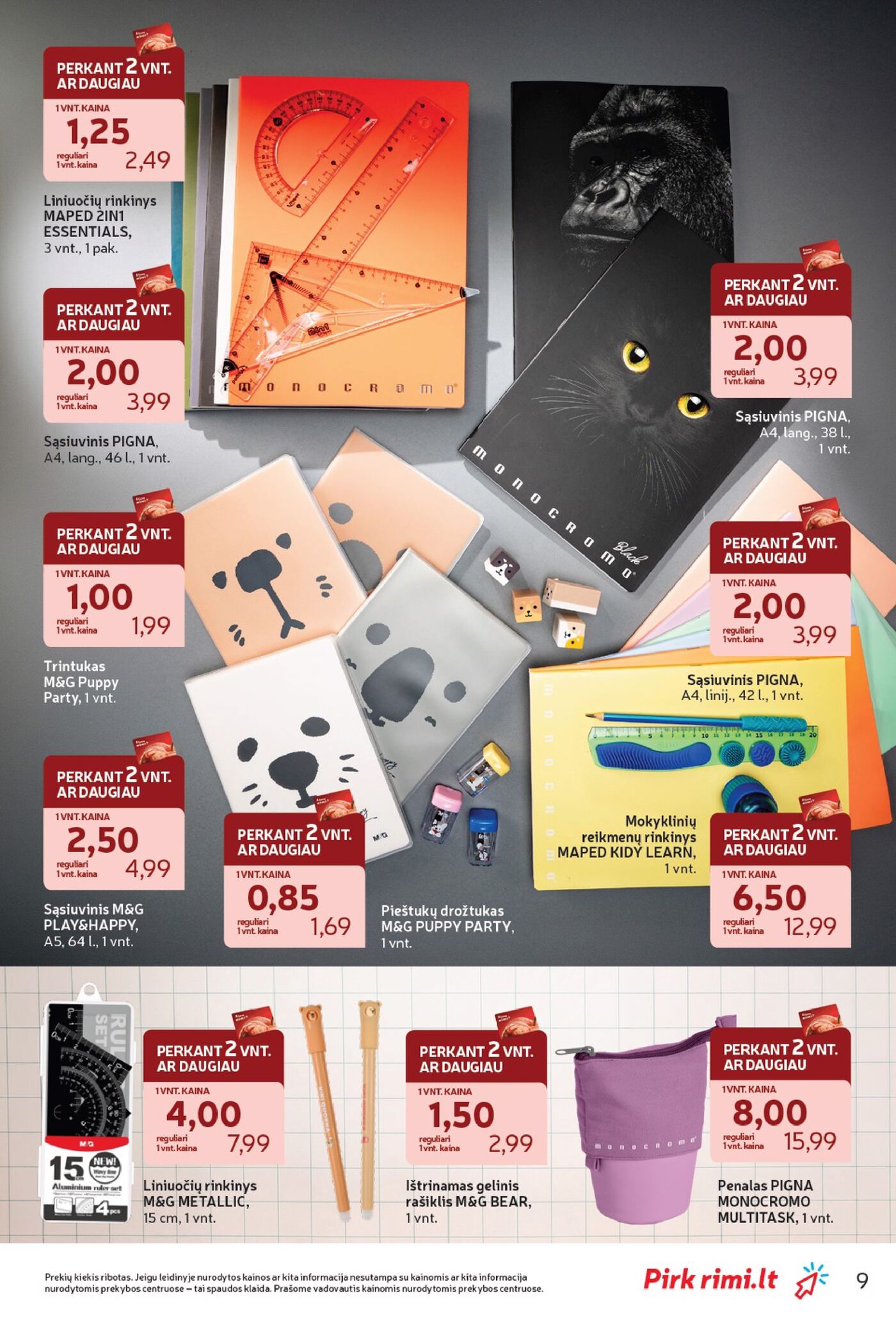 Rimi Back to School 2026 – 9 puslapis