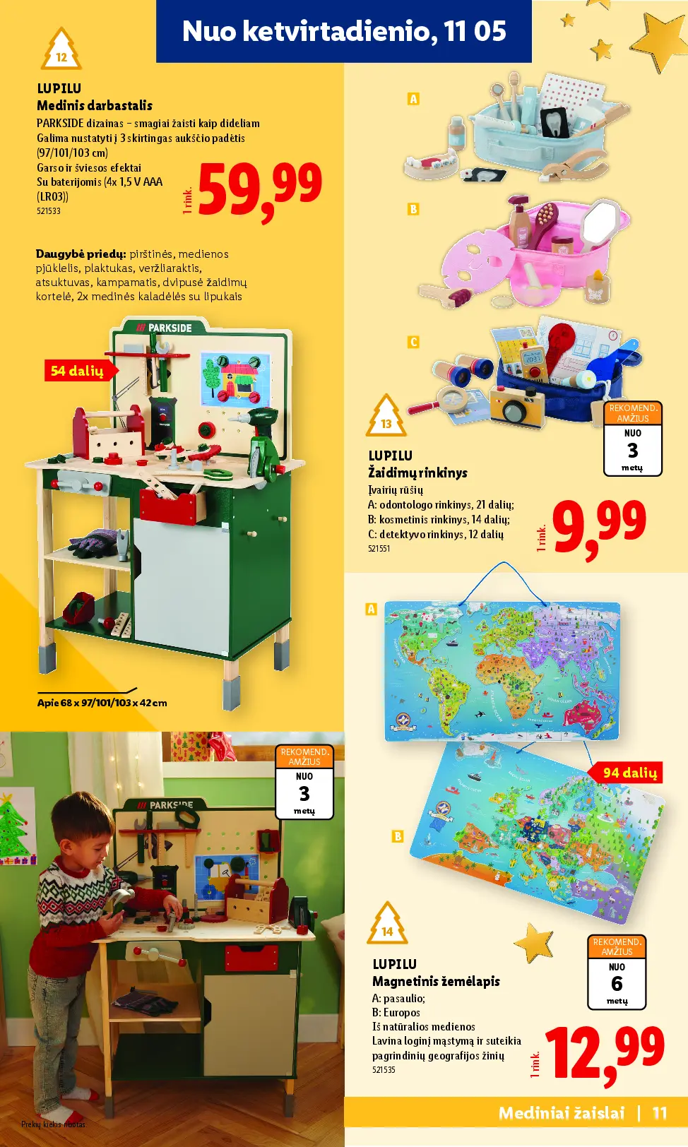 Lidl „Žaislų“ katalogas – 11 puslapis