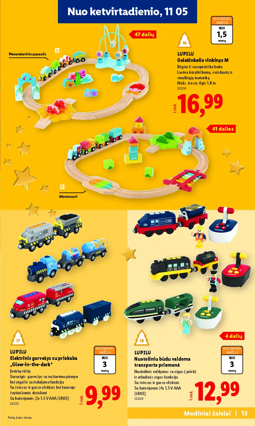 Lidl „Žaislų“ katalogas – 13 puslapis