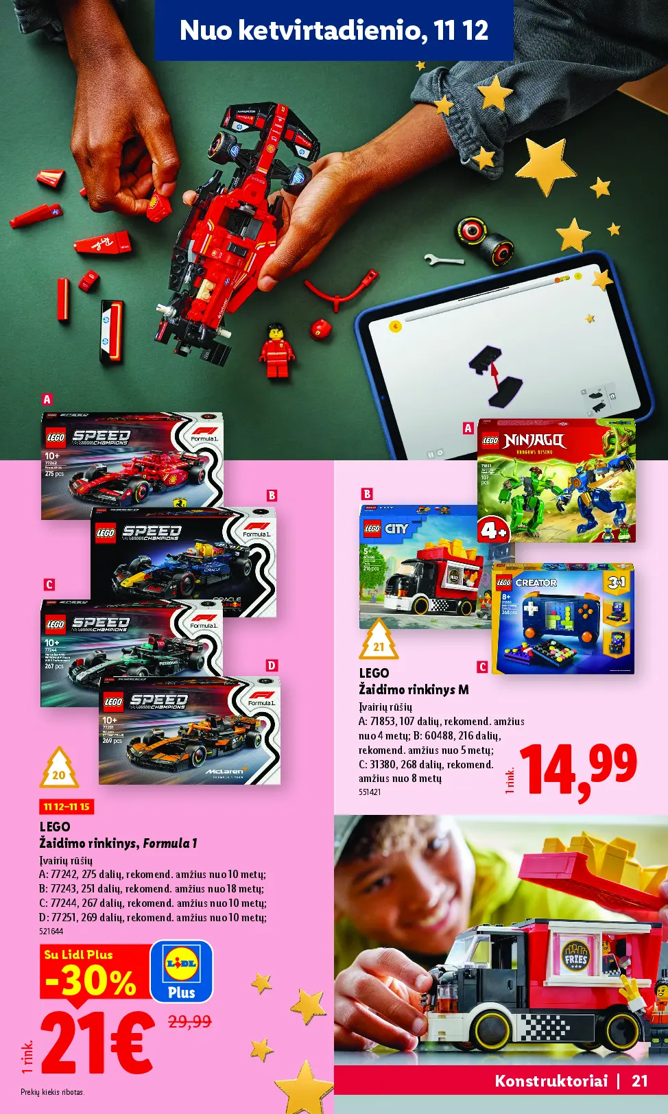 Lidl „Žaislų“ katalogas – 21 puslapis