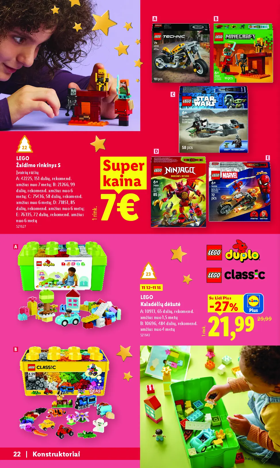 Lidl „Žaislų“ katalogas – 22 puslapis