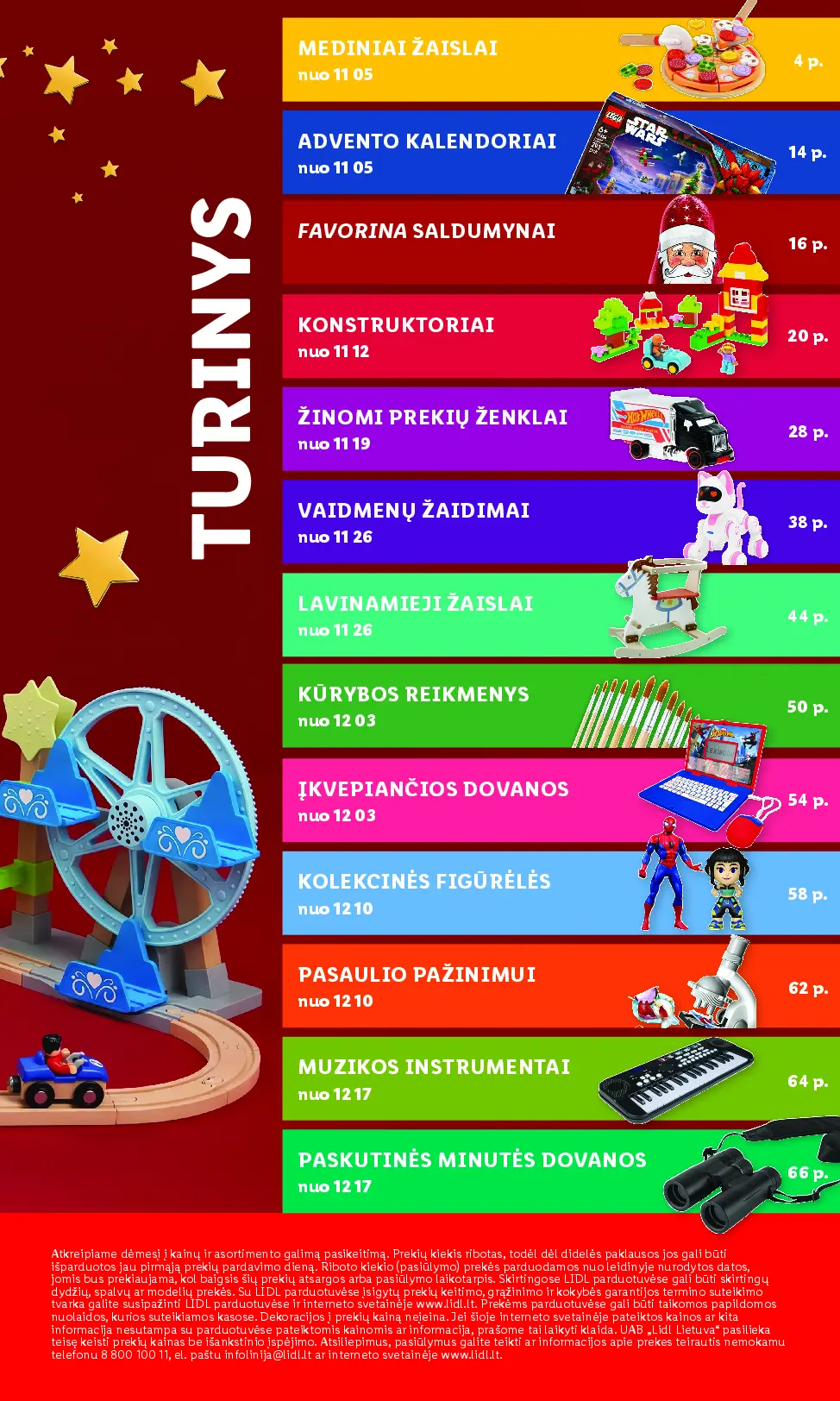 Lidl „Žaislų“ katalogas – 3 puslapis