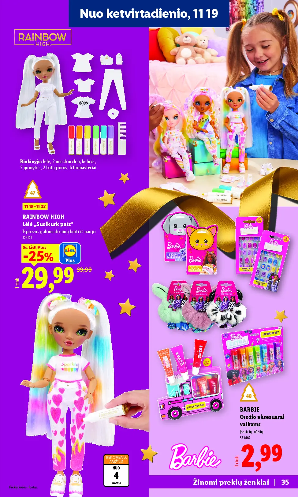 Lidl „Žaislų“ katalogas – 35 puslapis
