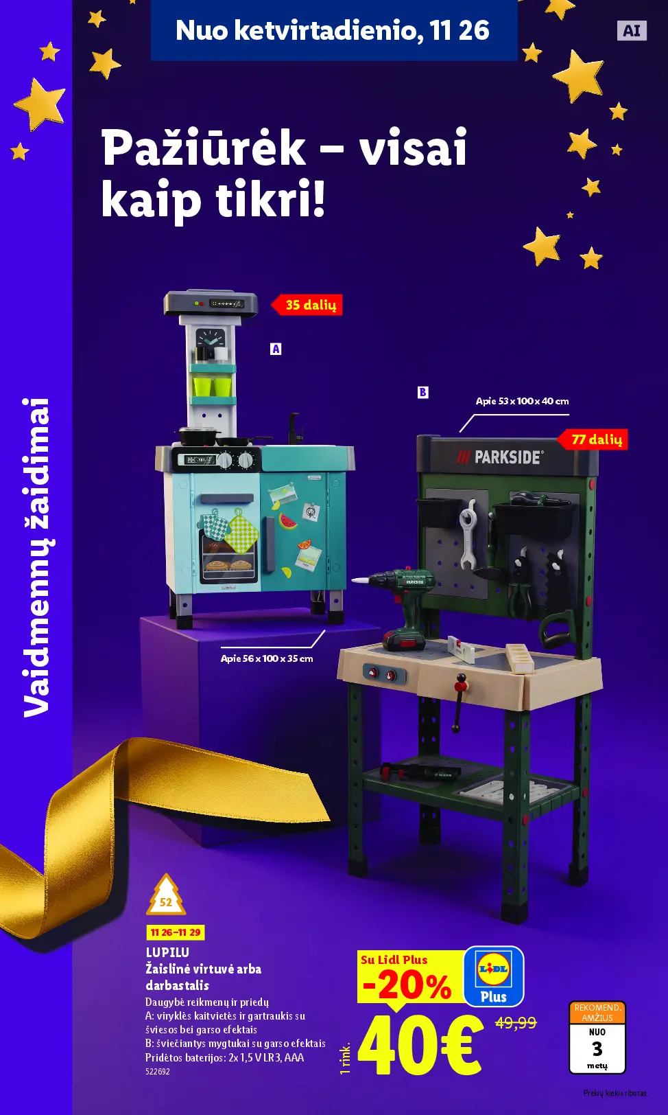 Lidl „Žaislų“ katalogas – 38 puslapis