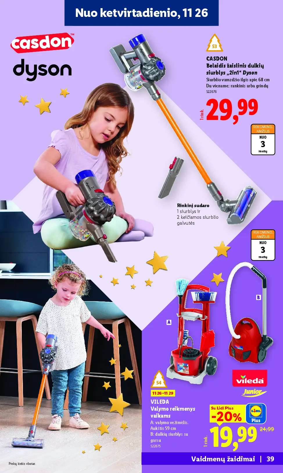 Lidl „Žaislų“ katalogas – 39 puslapis