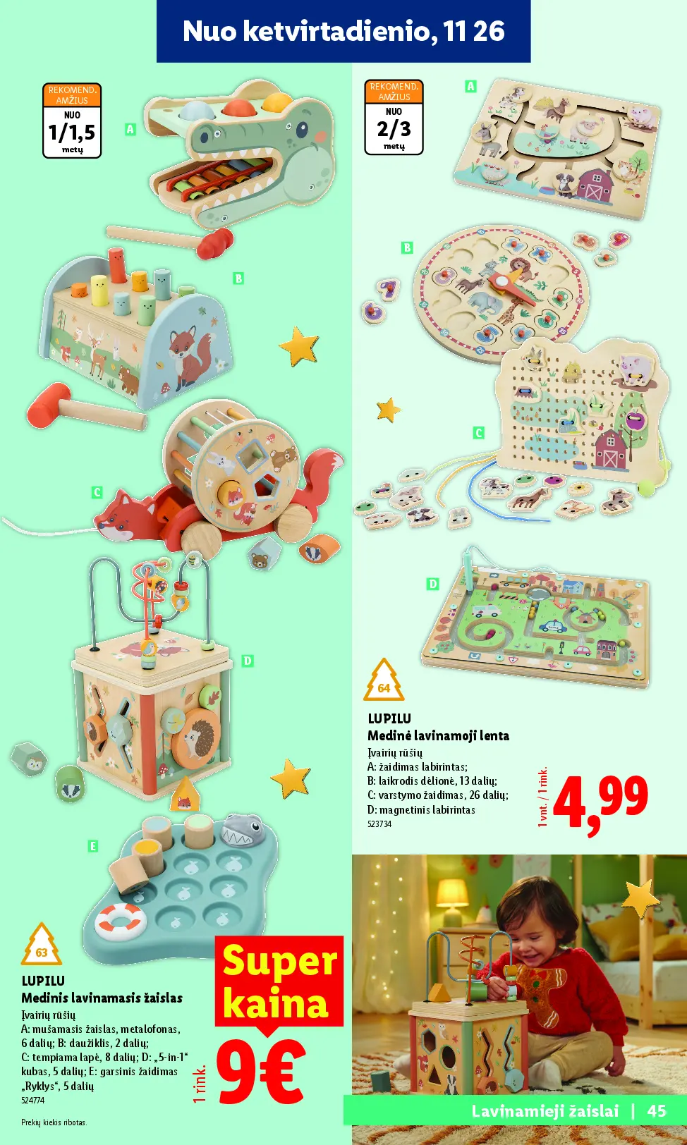 Lidl „Žaislų“ katalogas – 45 puslapis