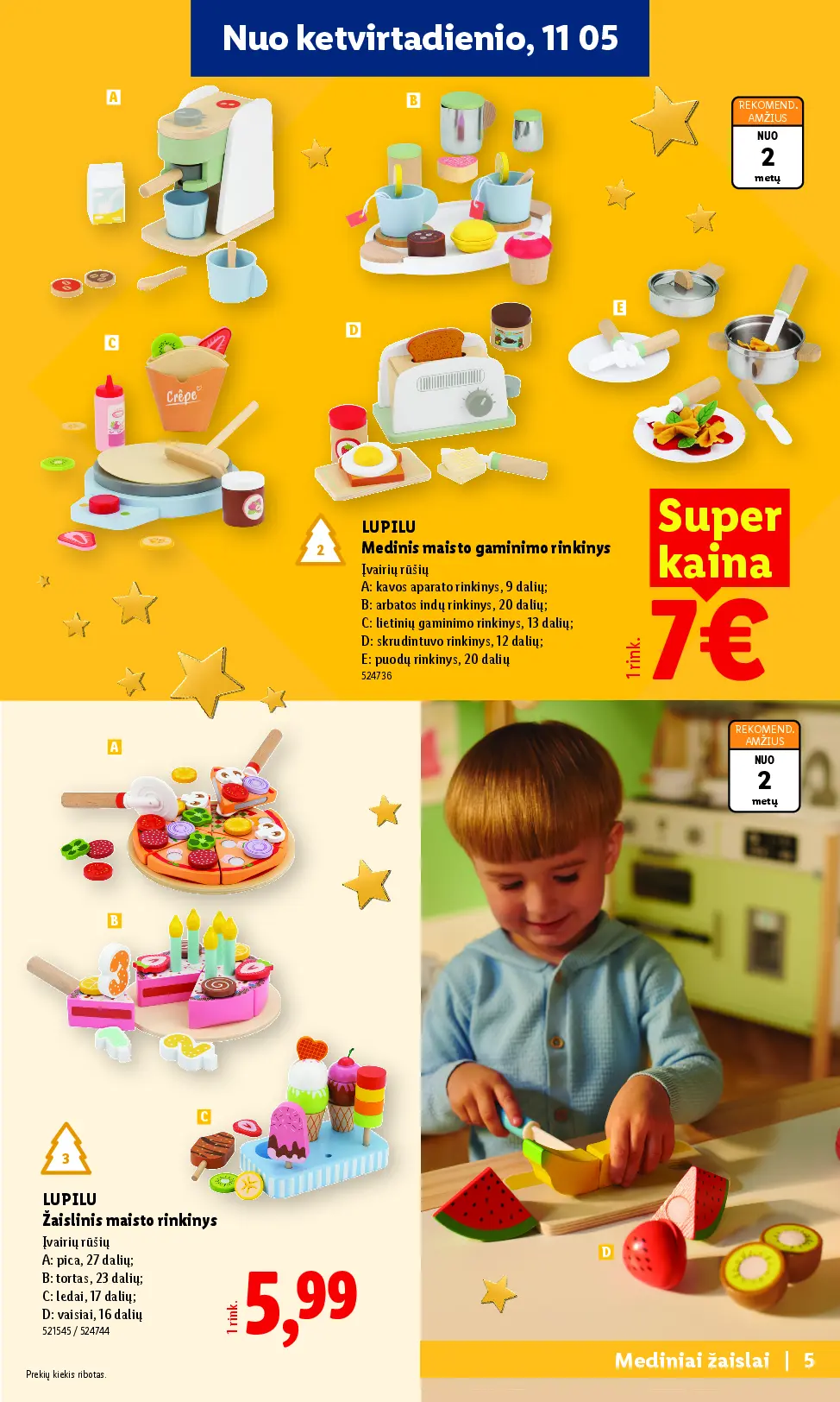 Lidl „Žaislų“ katalogas – 5 puslapis