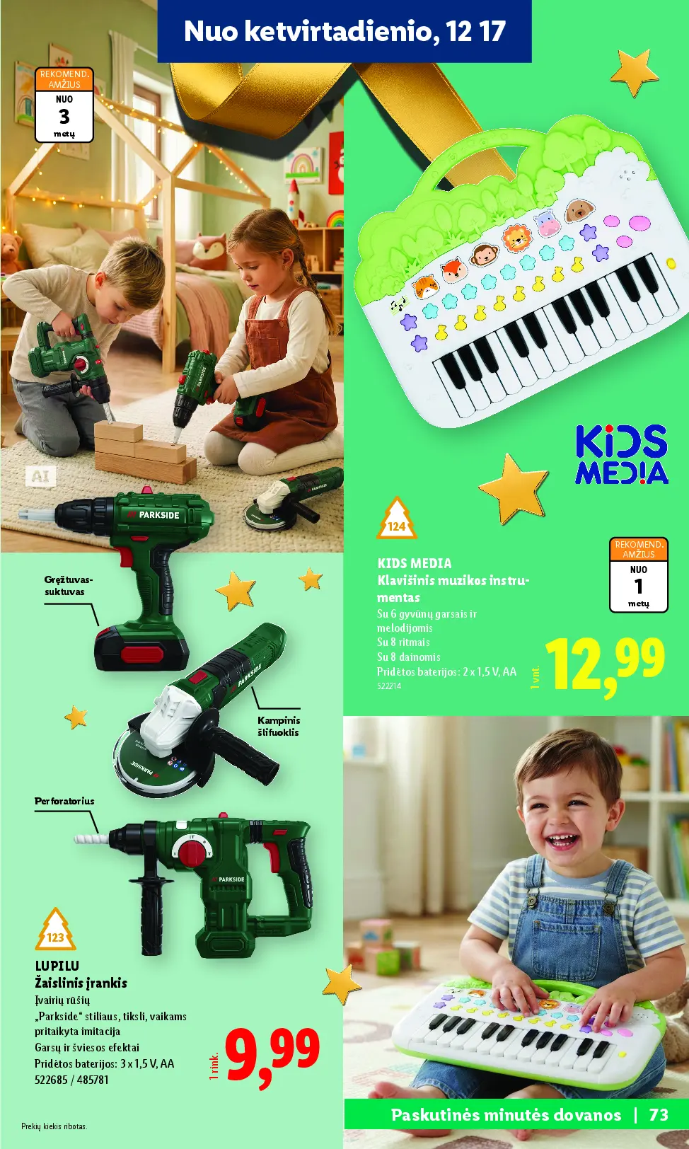 Lidl „Žaislų“ katalogas – 73 puslapis