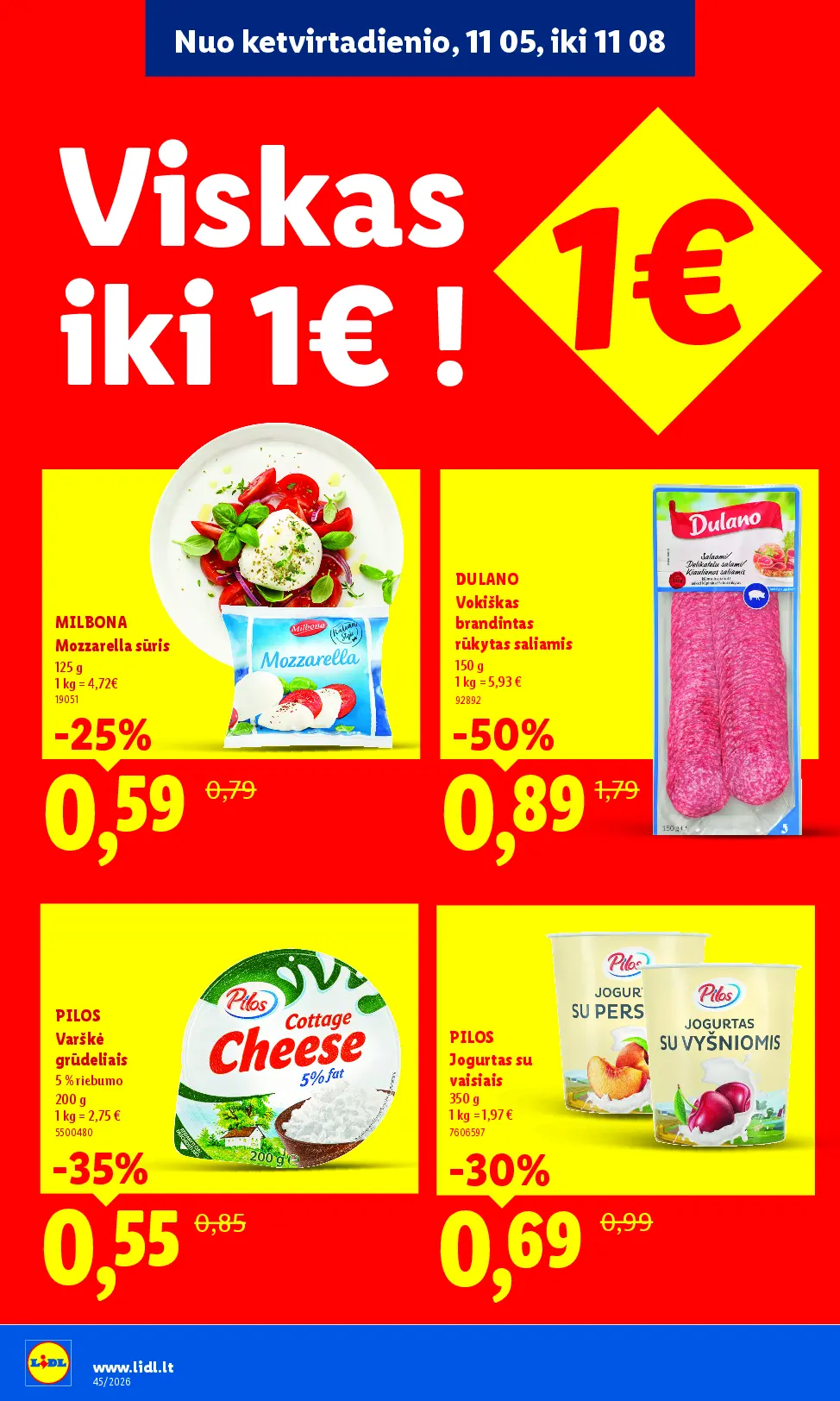 Lidl „Nauja parduotuvė Klaipėdoje“ leidinys – 2 puslapis