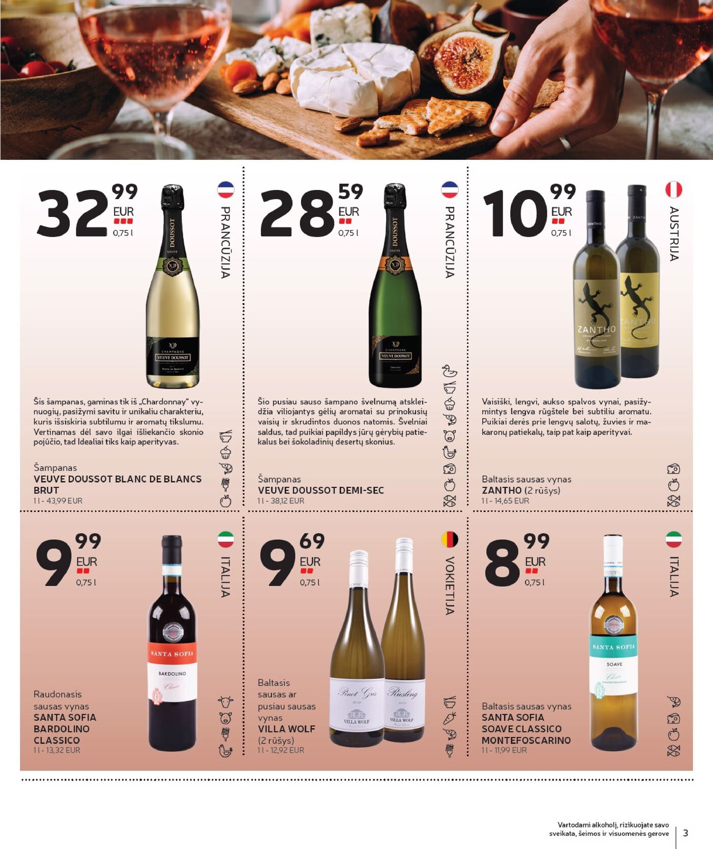 Alkoholinių gėrimų asortimento katalogas Nr. 17 – 3 puslapis