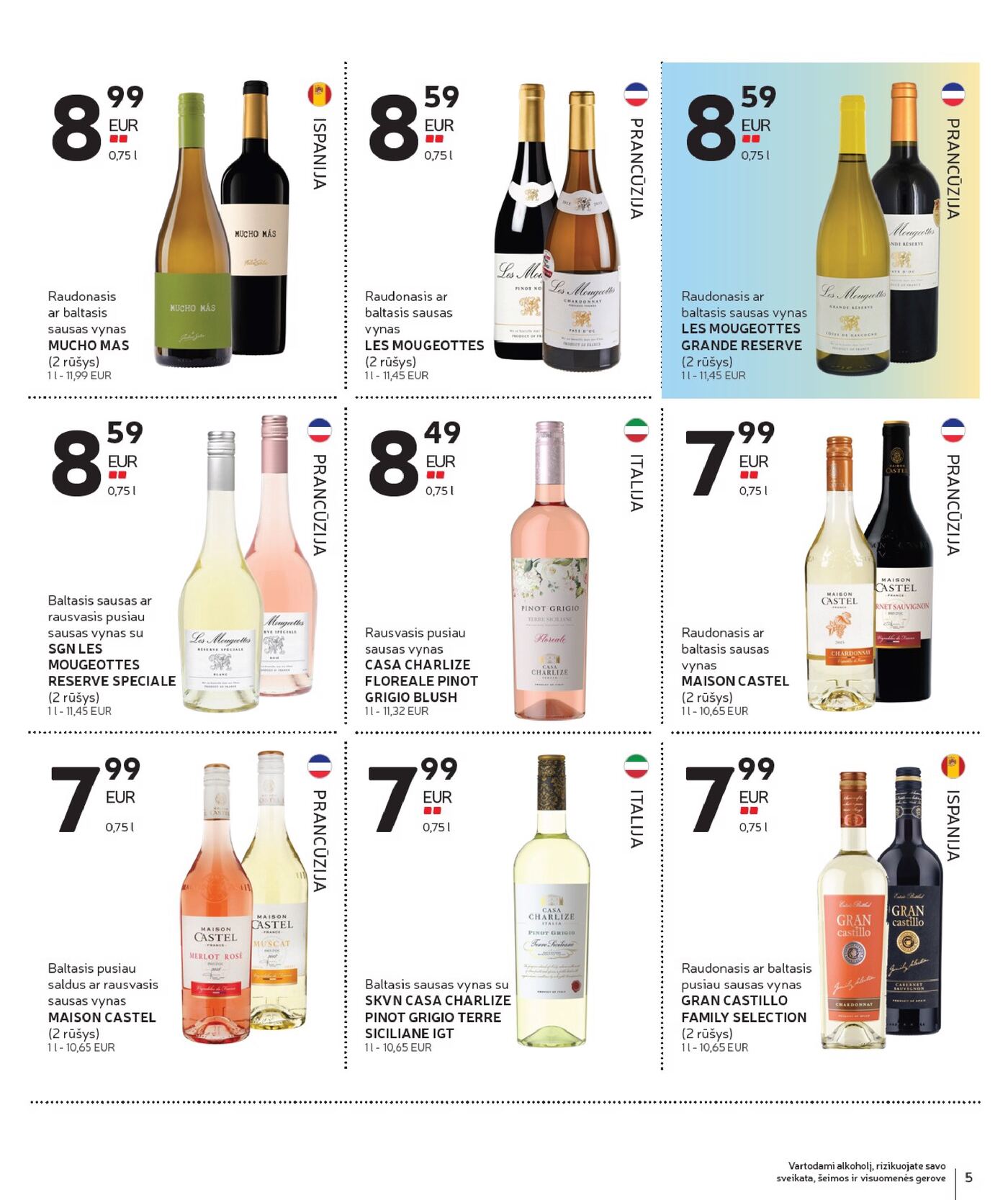 Alkoholinių gėrimų asortimento katalogas Nr. 17 – 5 puslapis