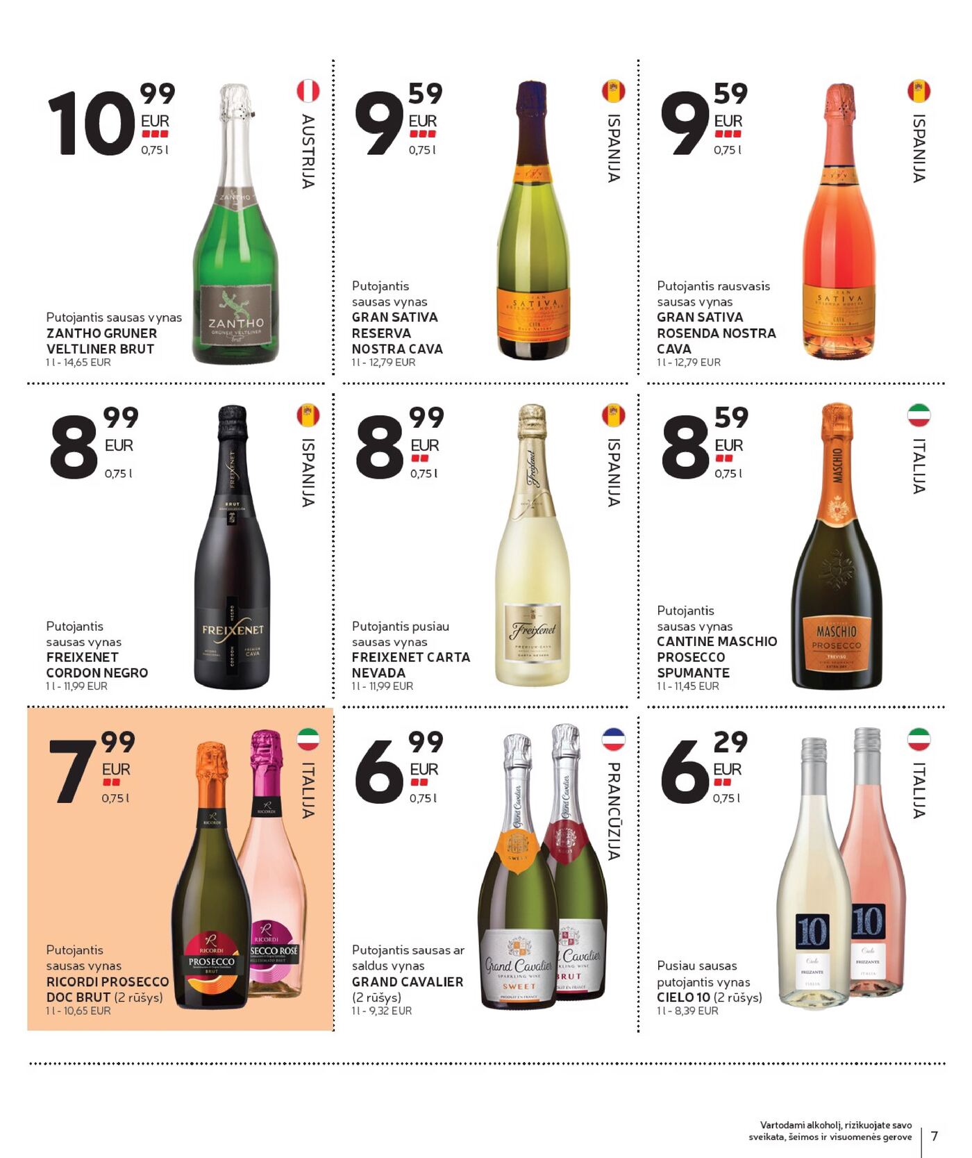 Alkoholinių gėrimų asortimento katalogas Nr. 17 – 7 puslapis