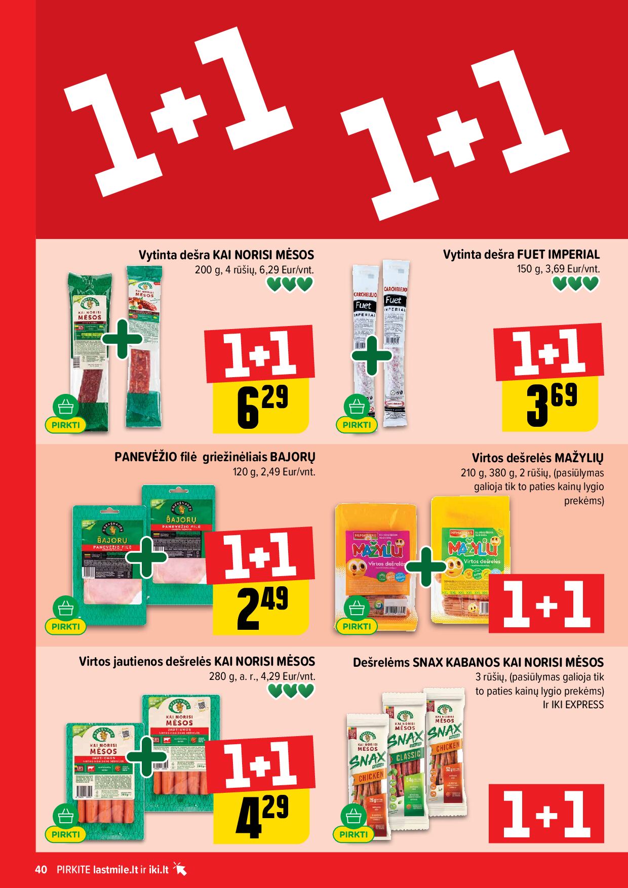 IKI Kainų leidinys Nr. 36 – 40 puslapis