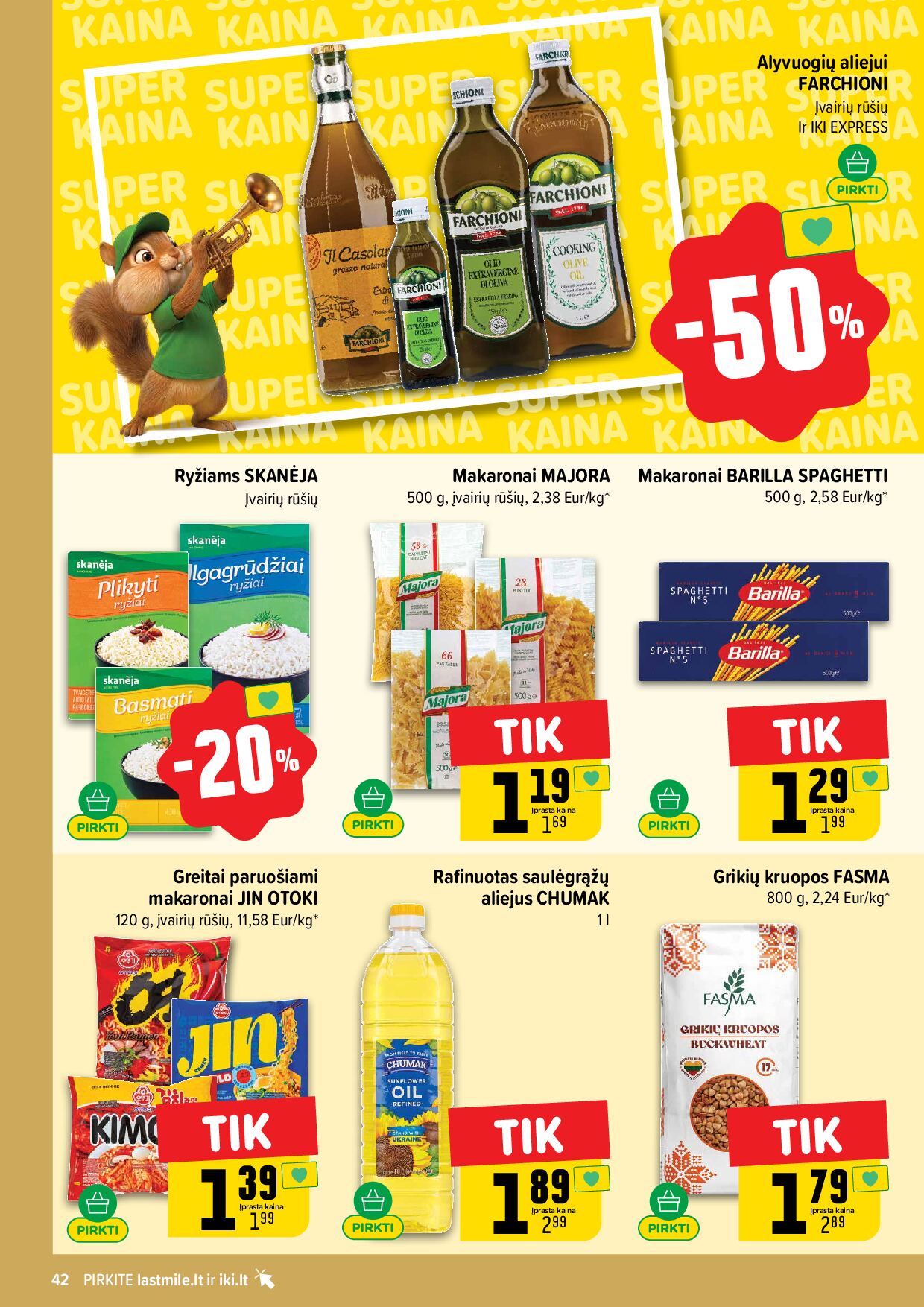 IKI Kainų leidinys Nr. 36 – 42 puslapis
