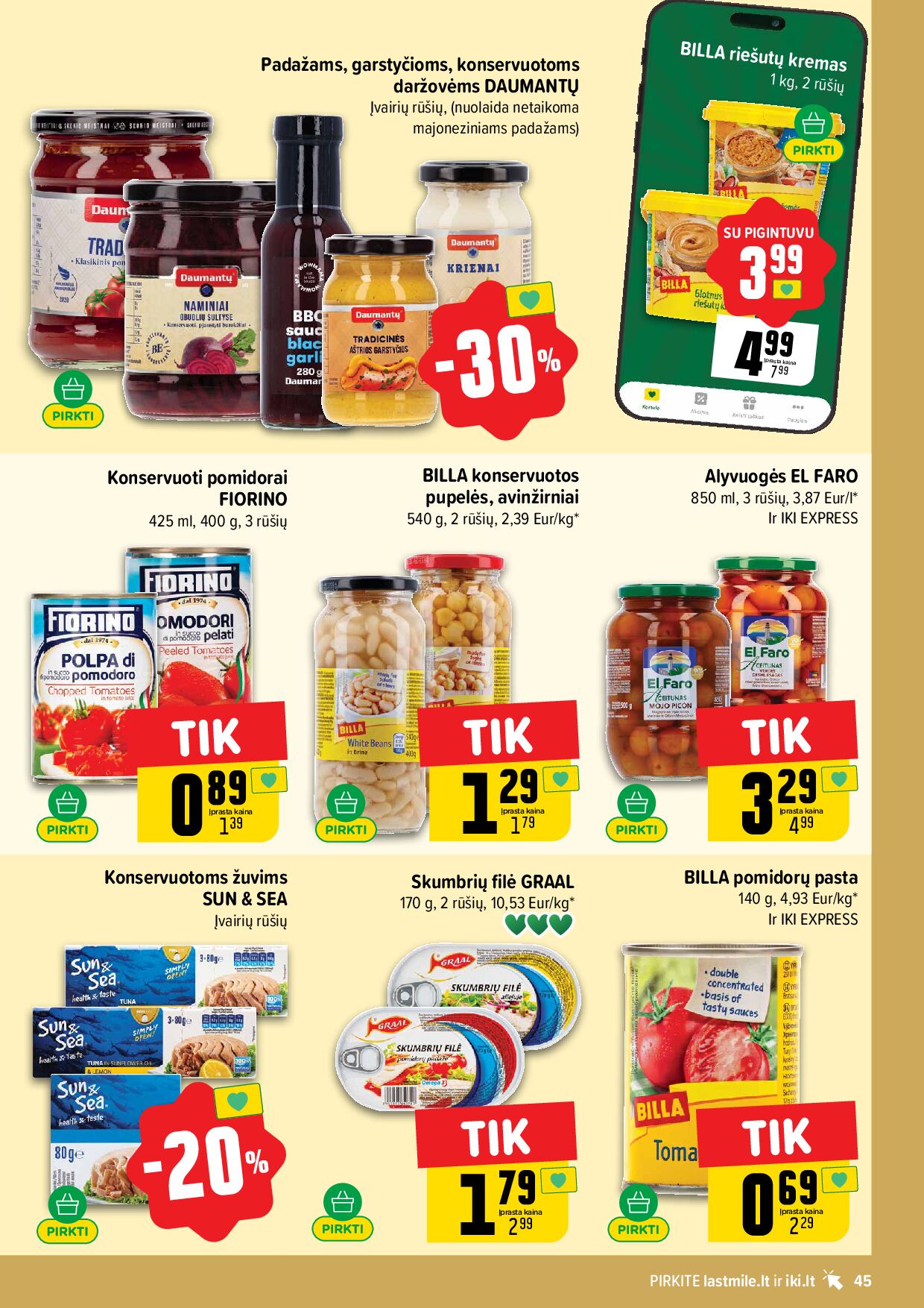 IKI Kainų leidinys Nr. 36 – 45 puslapis