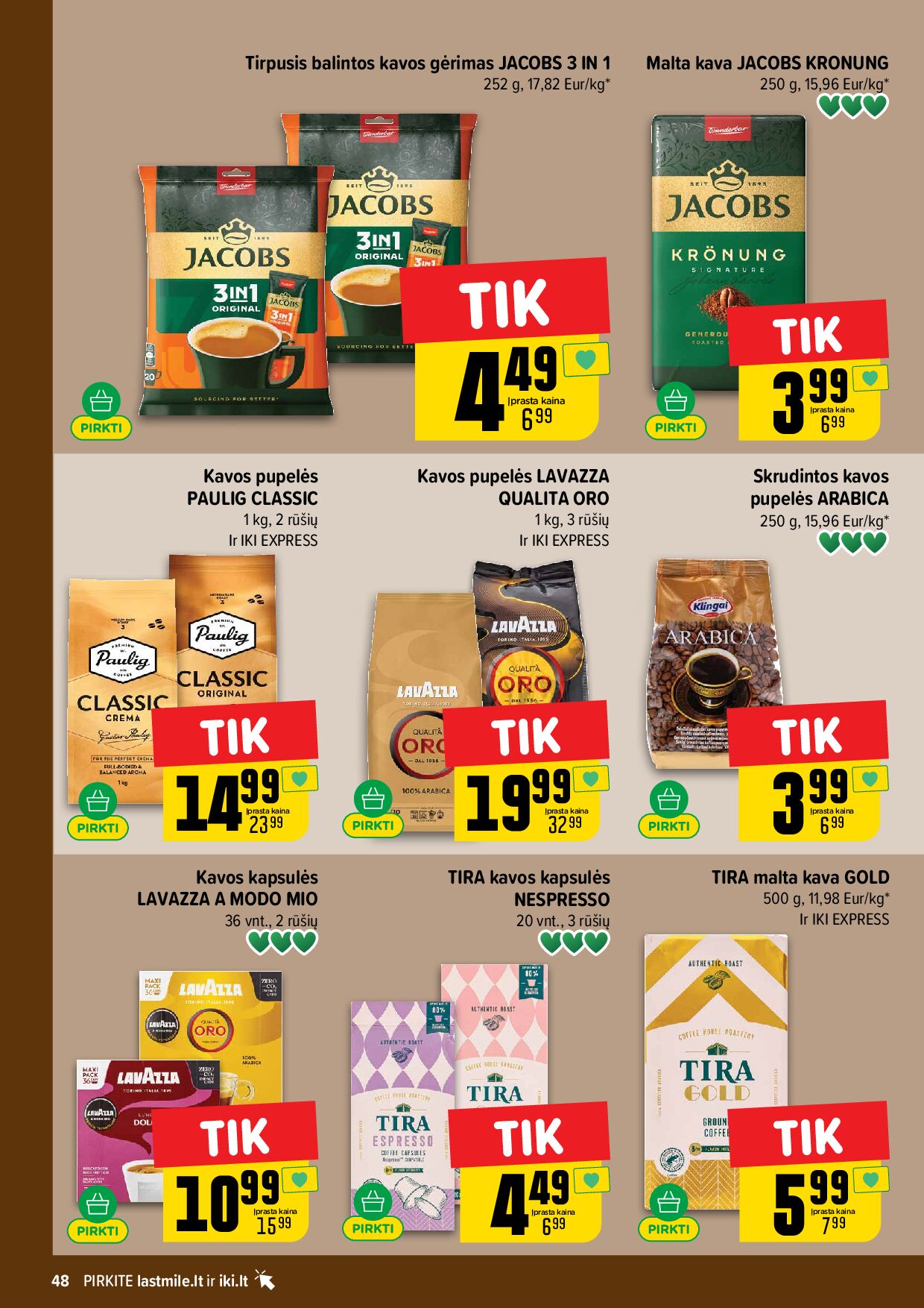 IKI Kainų leidinys Nr. 36 – 48 puslapis
