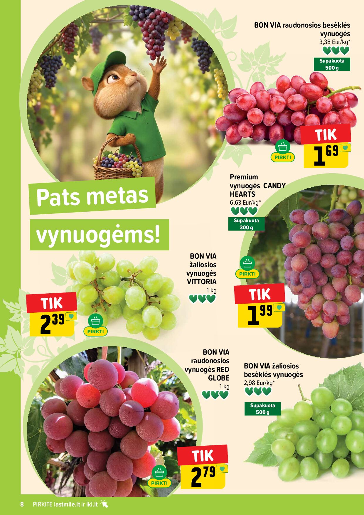 IKI Kainų leidinys Nr. 36 – 8 puslapis