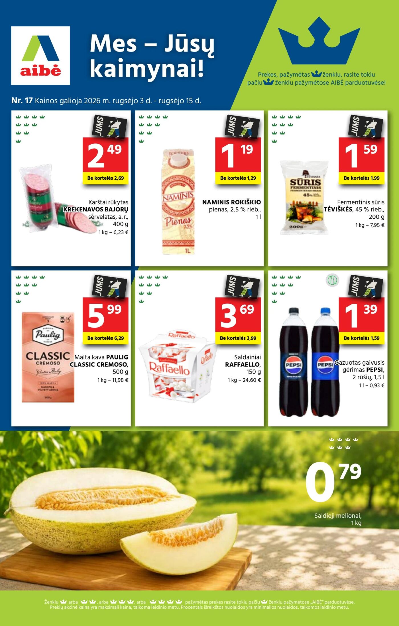 Mes - Jūsų kaimynai! – 1 puslapis