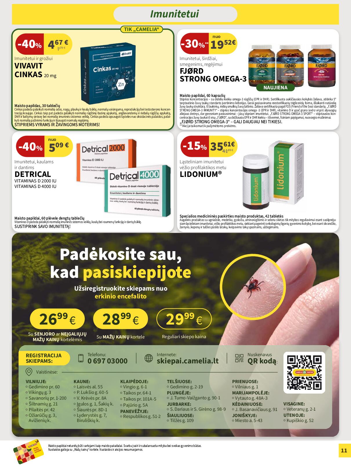 Maisto papildams imunitetui ir žuvų taukams – 11 puslapis
