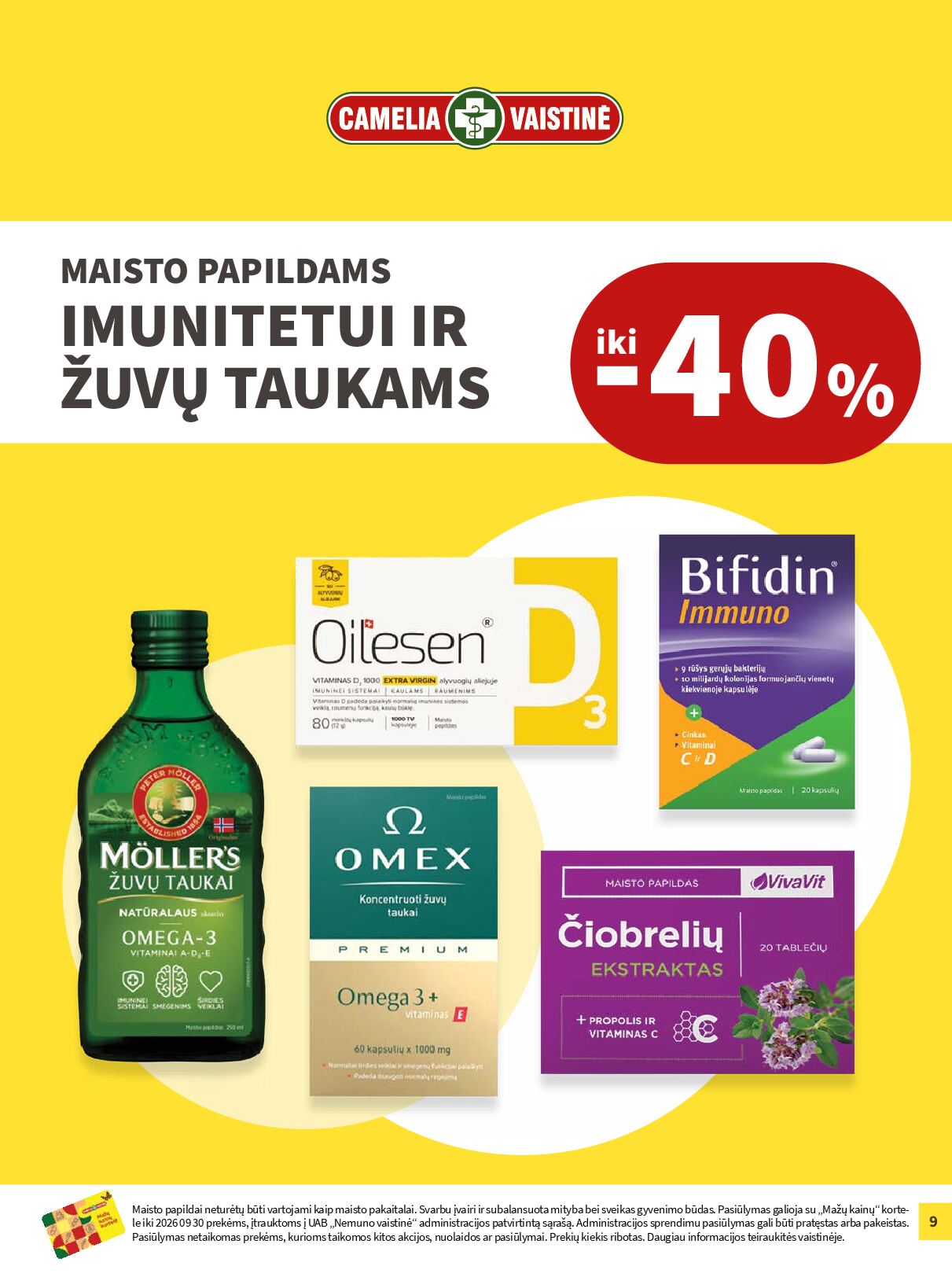 Maisto papildams imunitetui ir žuvų taukams – 9 puslapis