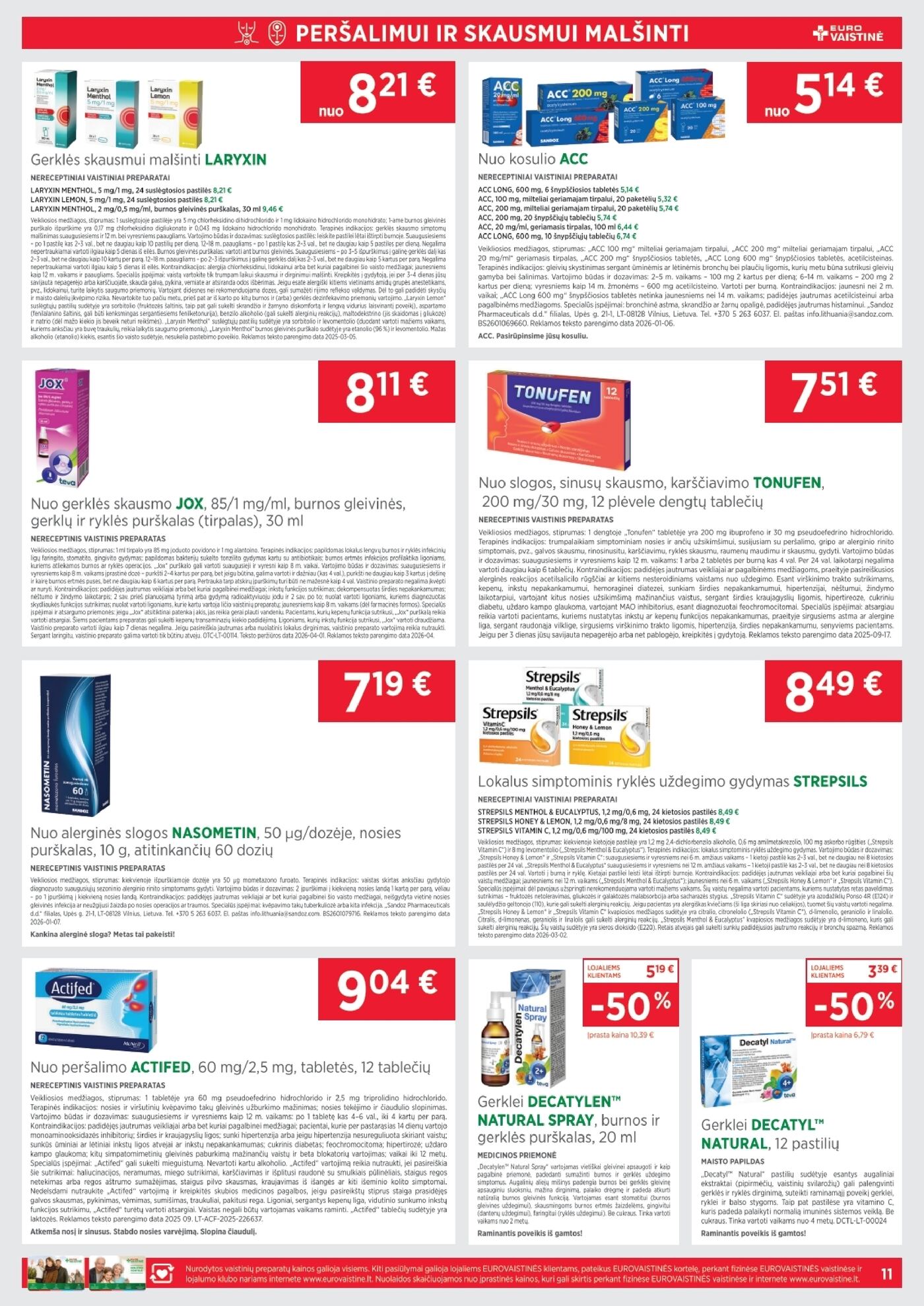 Aktualiausios prekės už mažą kainą – 11 puslapis