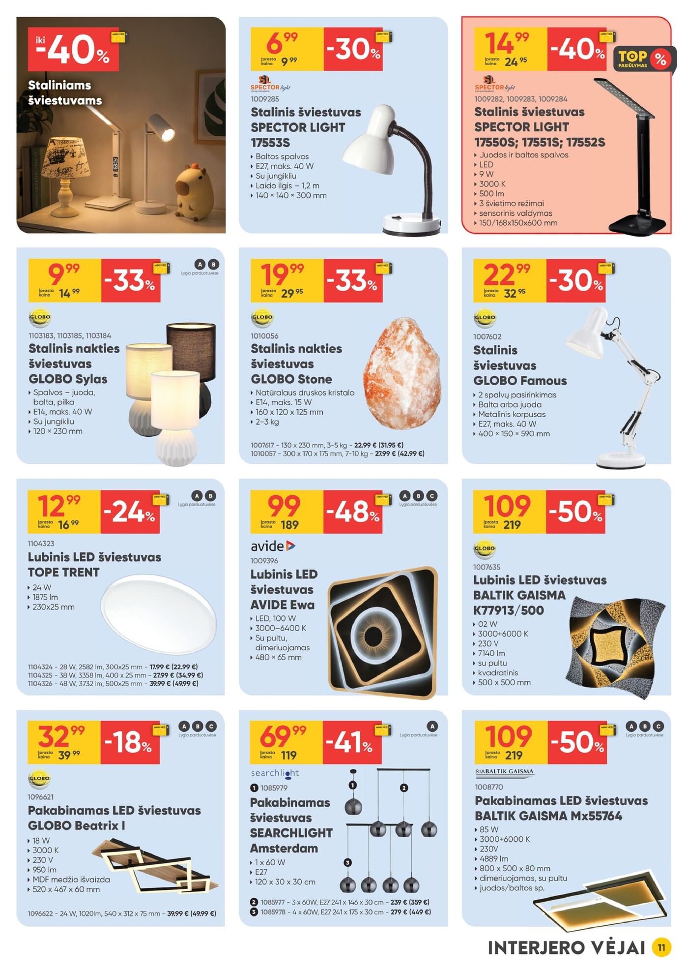 Moki Veži kainynas Nr. 9 – 11 puslapis