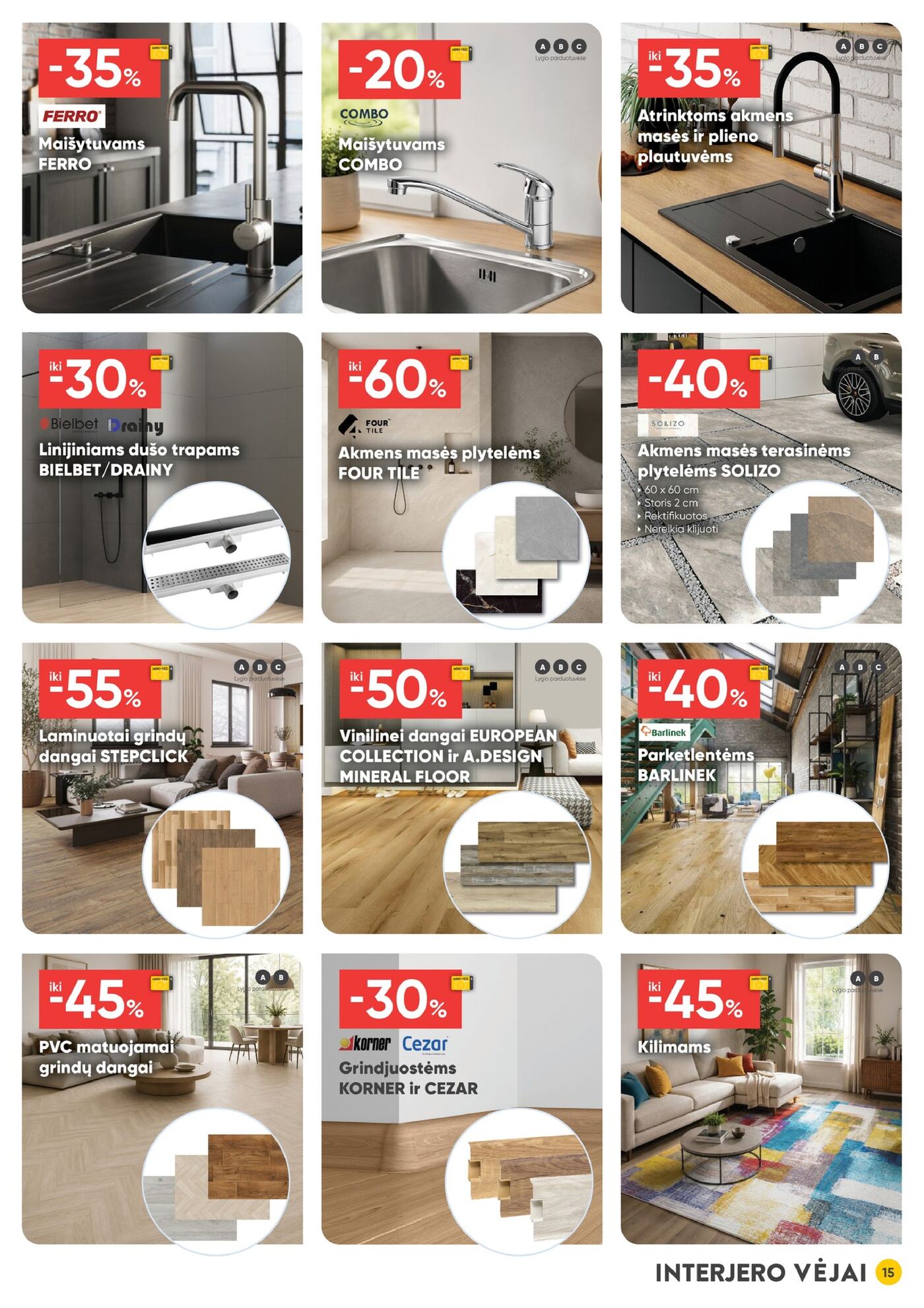 Moki Veži kainynas Nr. 9 – 15 puslapis