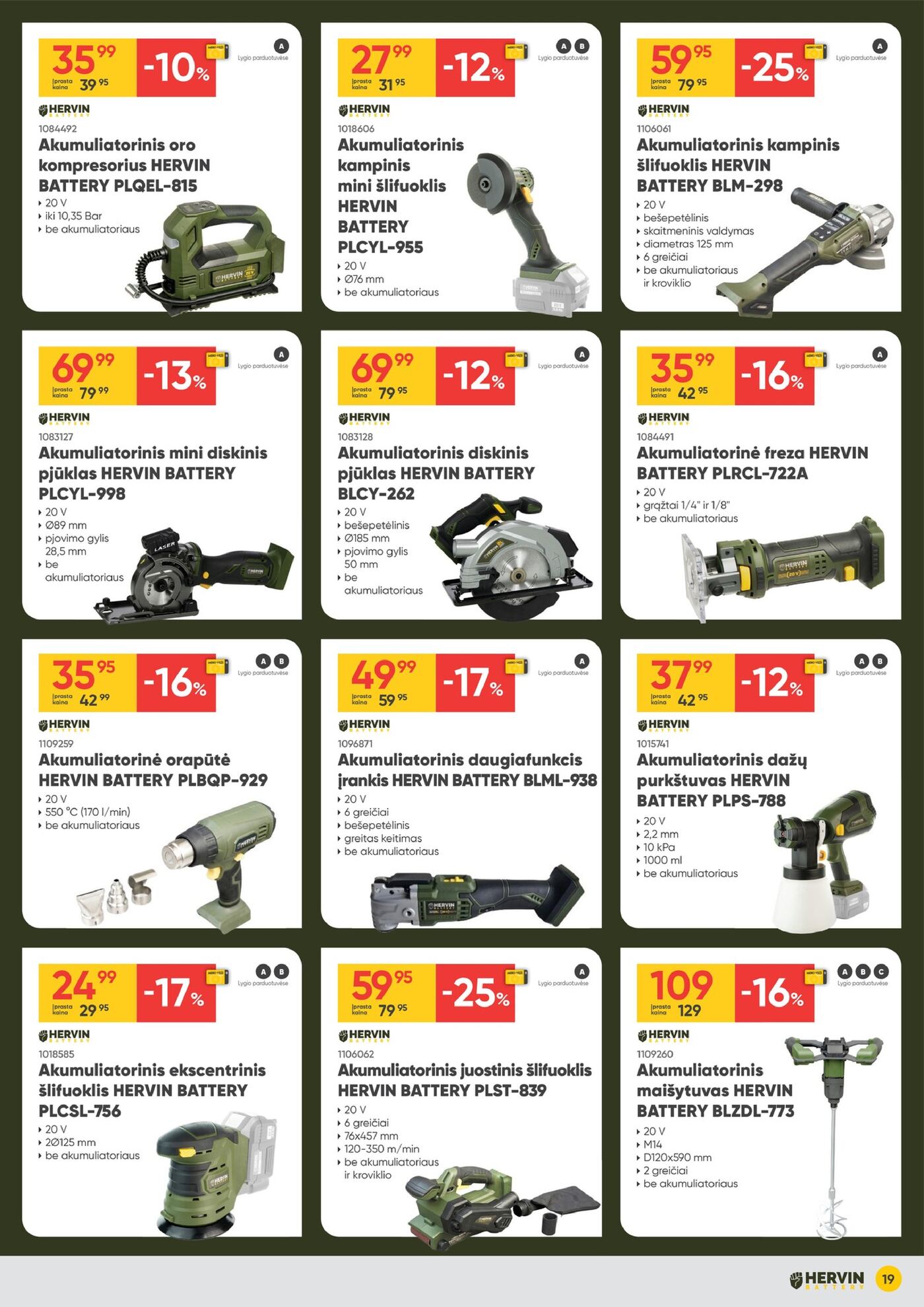 Moki Veži kainynas Nr. 9 – 19 puslapis