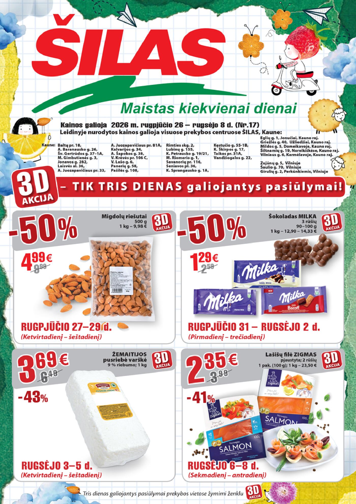 Šilas leidinys Nr. 17 – 1 puslapis
