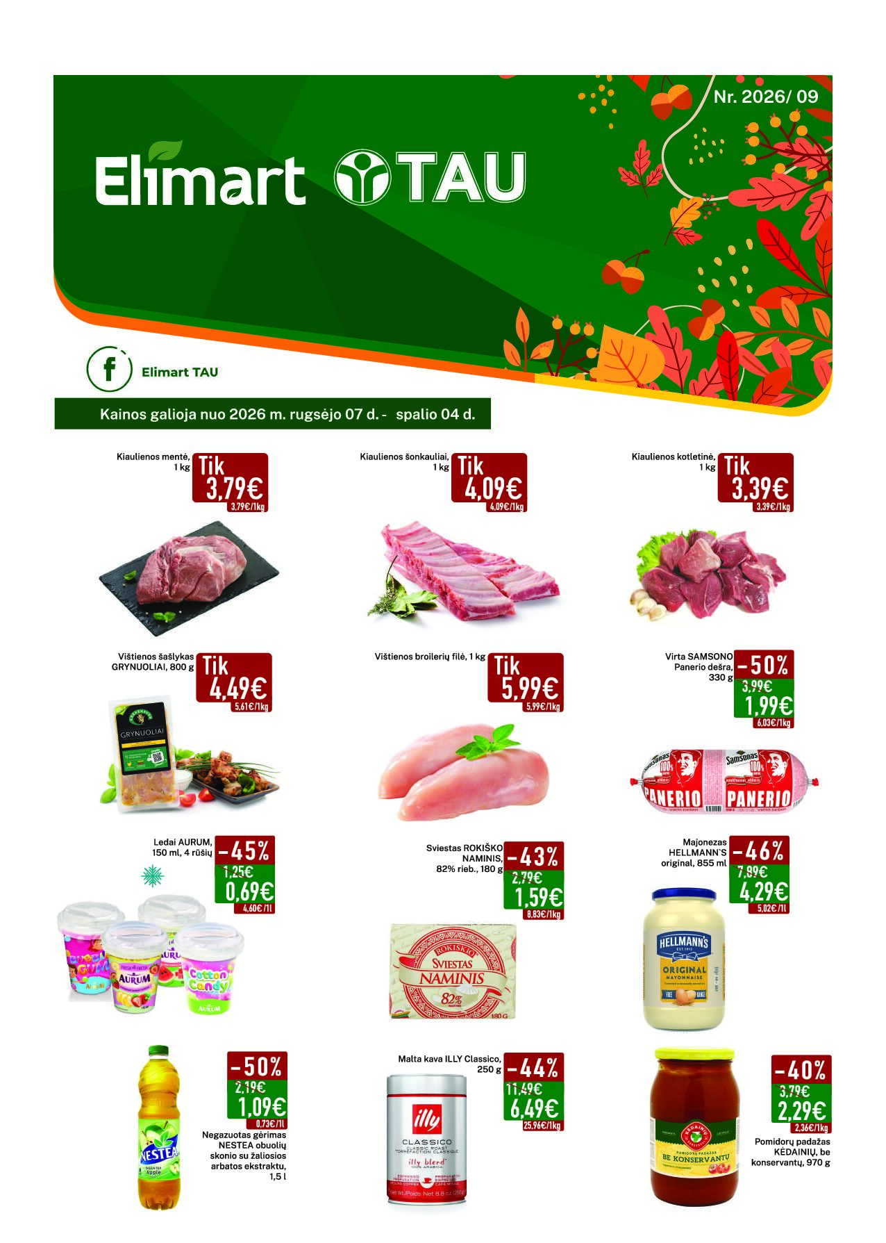 Elimart Tau leidinys – 1 puslapis