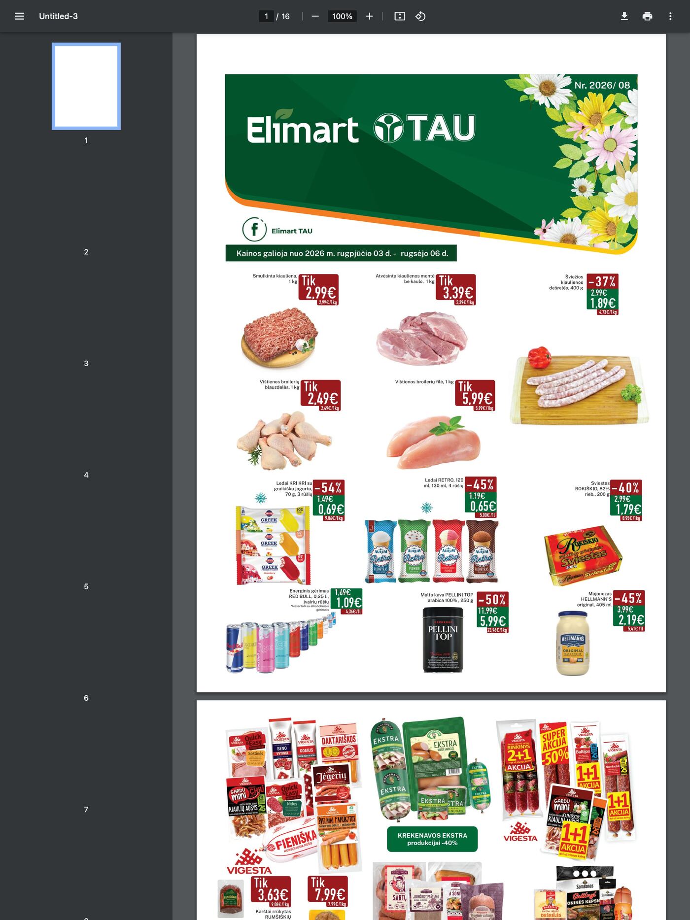 Elimart Tau leidinys – 2 puslapis
