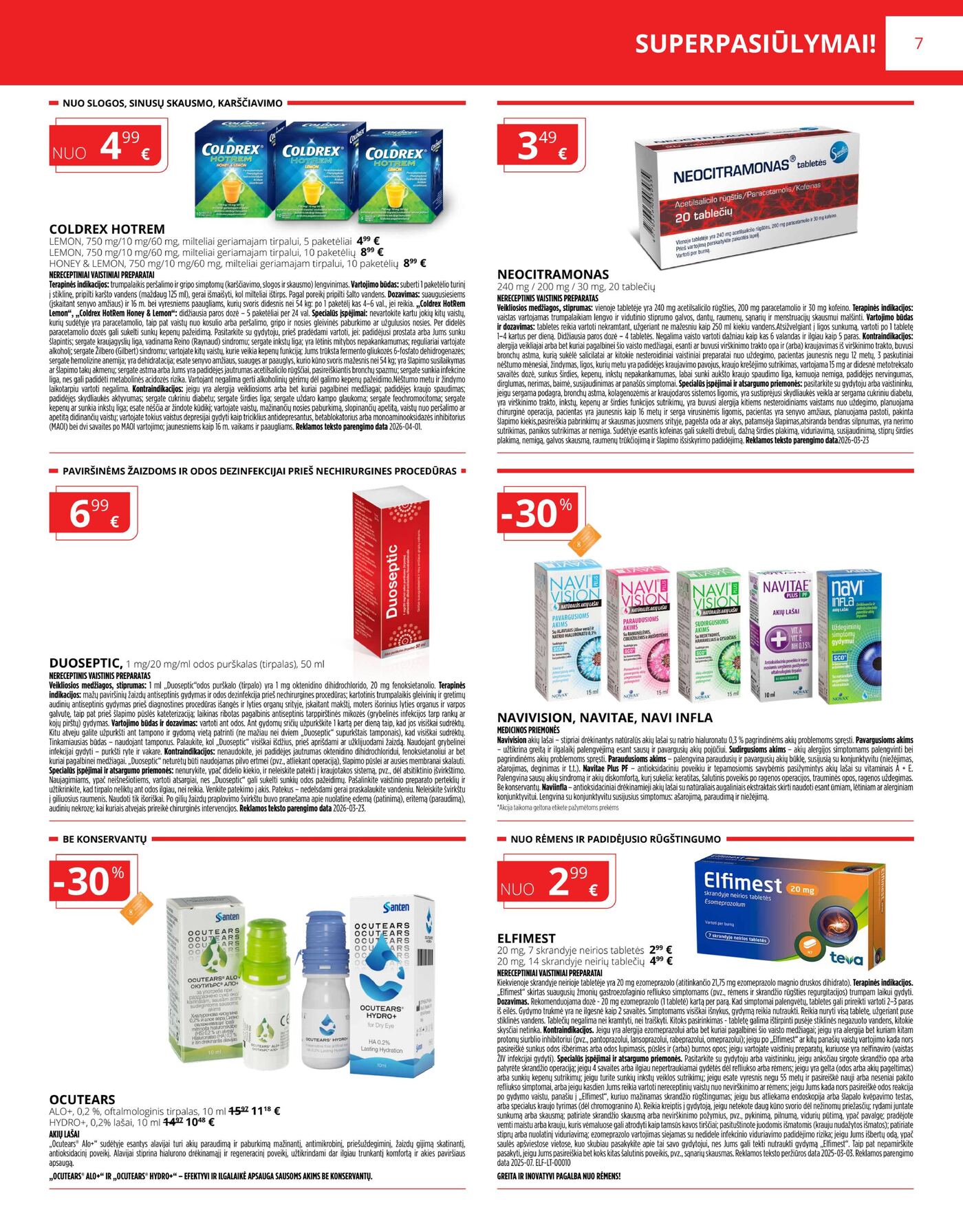 GINTARINĖS vaistinės rugsėjo mėnesio leidinys – 7 puslapis
