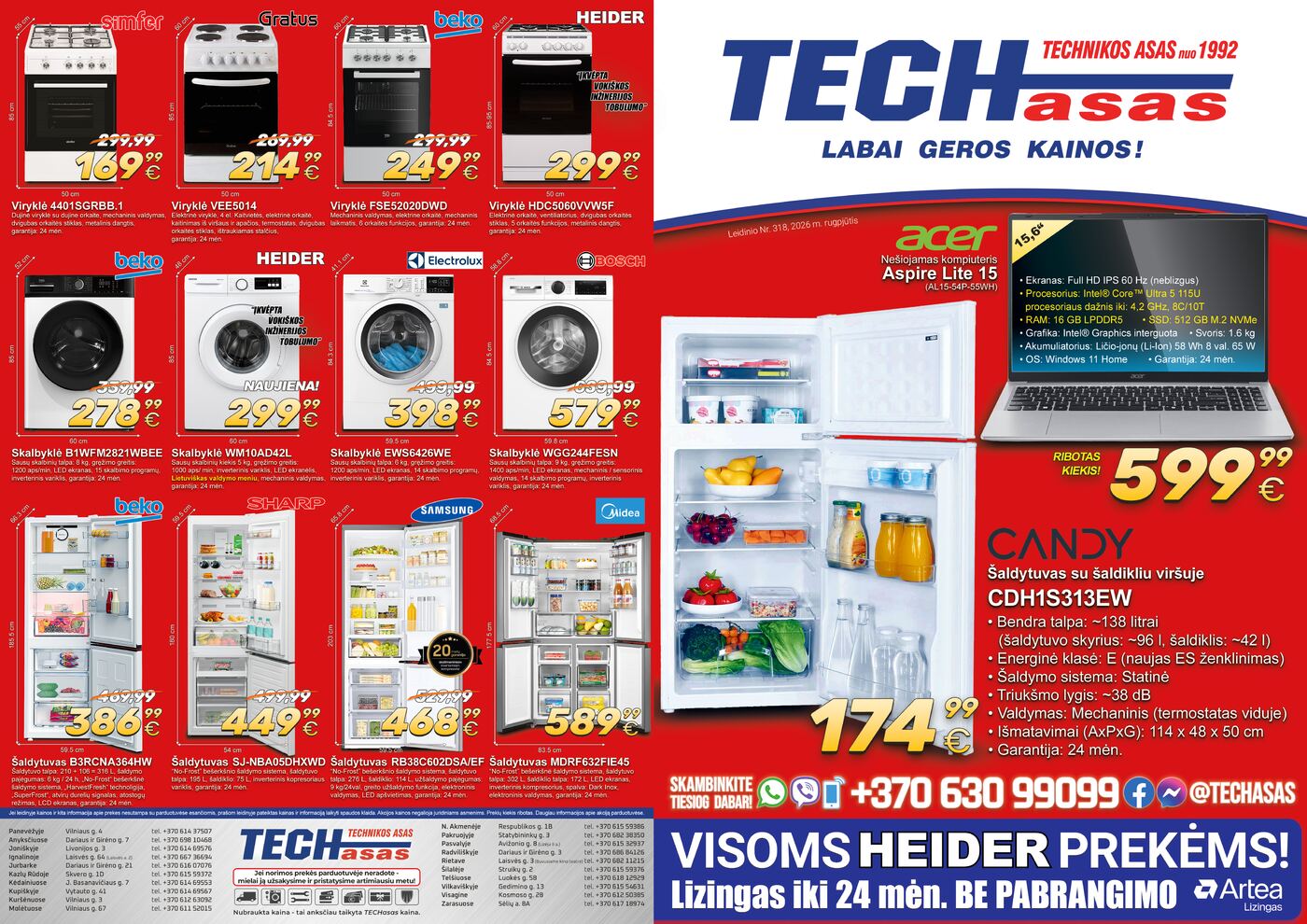 TECHasas leidinys – 1 puslapis