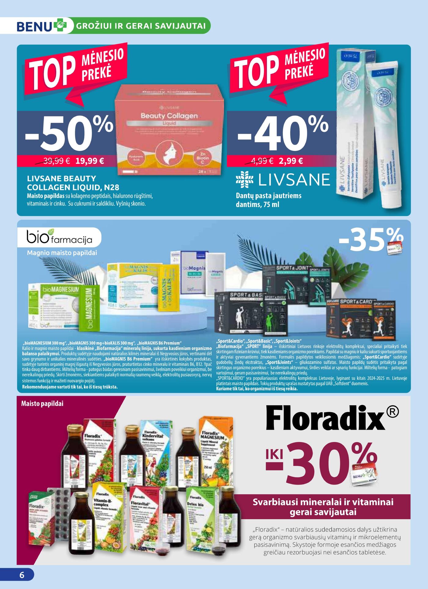 Benu mėnesio leidinys – 6 puslapis