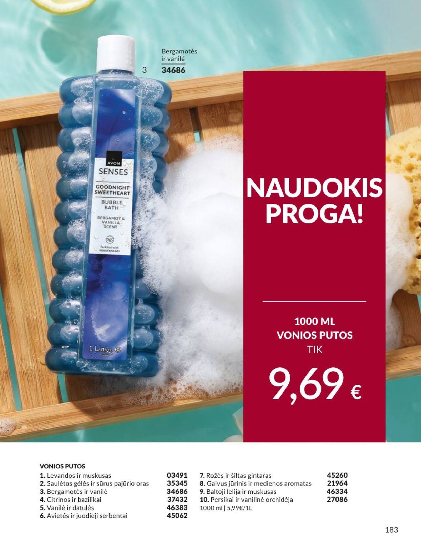 Rugsėjo katalogas – 183 puslapis