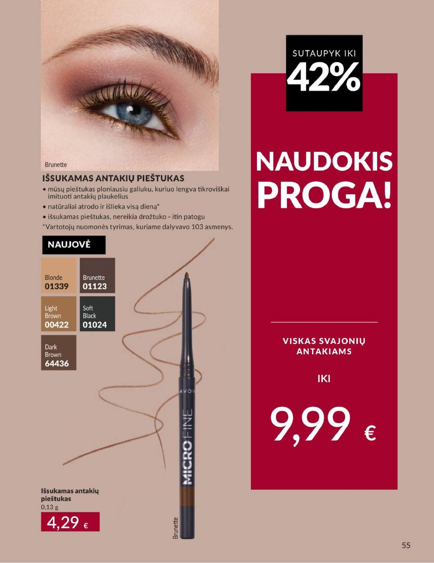 Rugsėjo katalogas – 55 puslapis