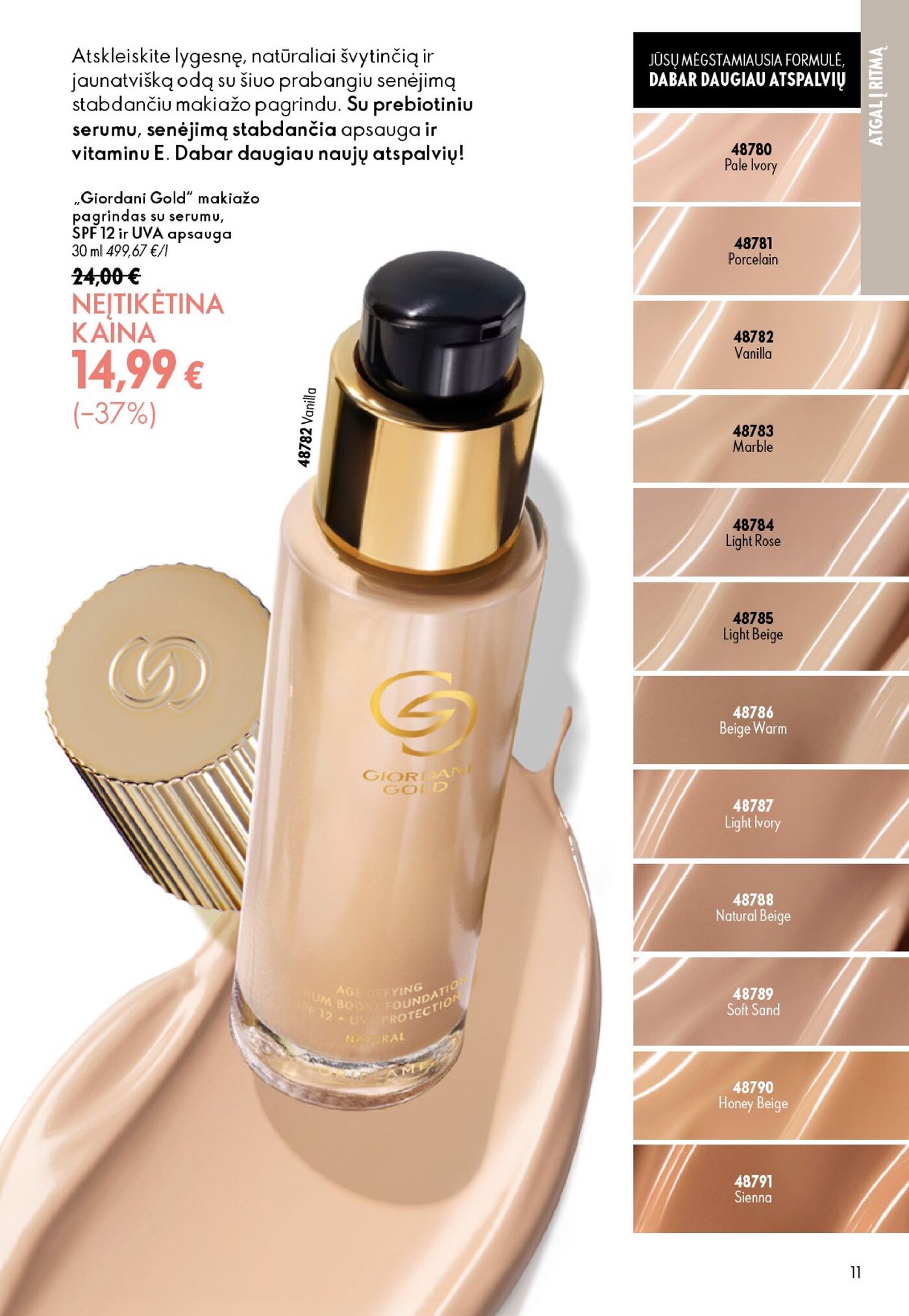 Oriflame Katalogas 12 – 11 puslapis
