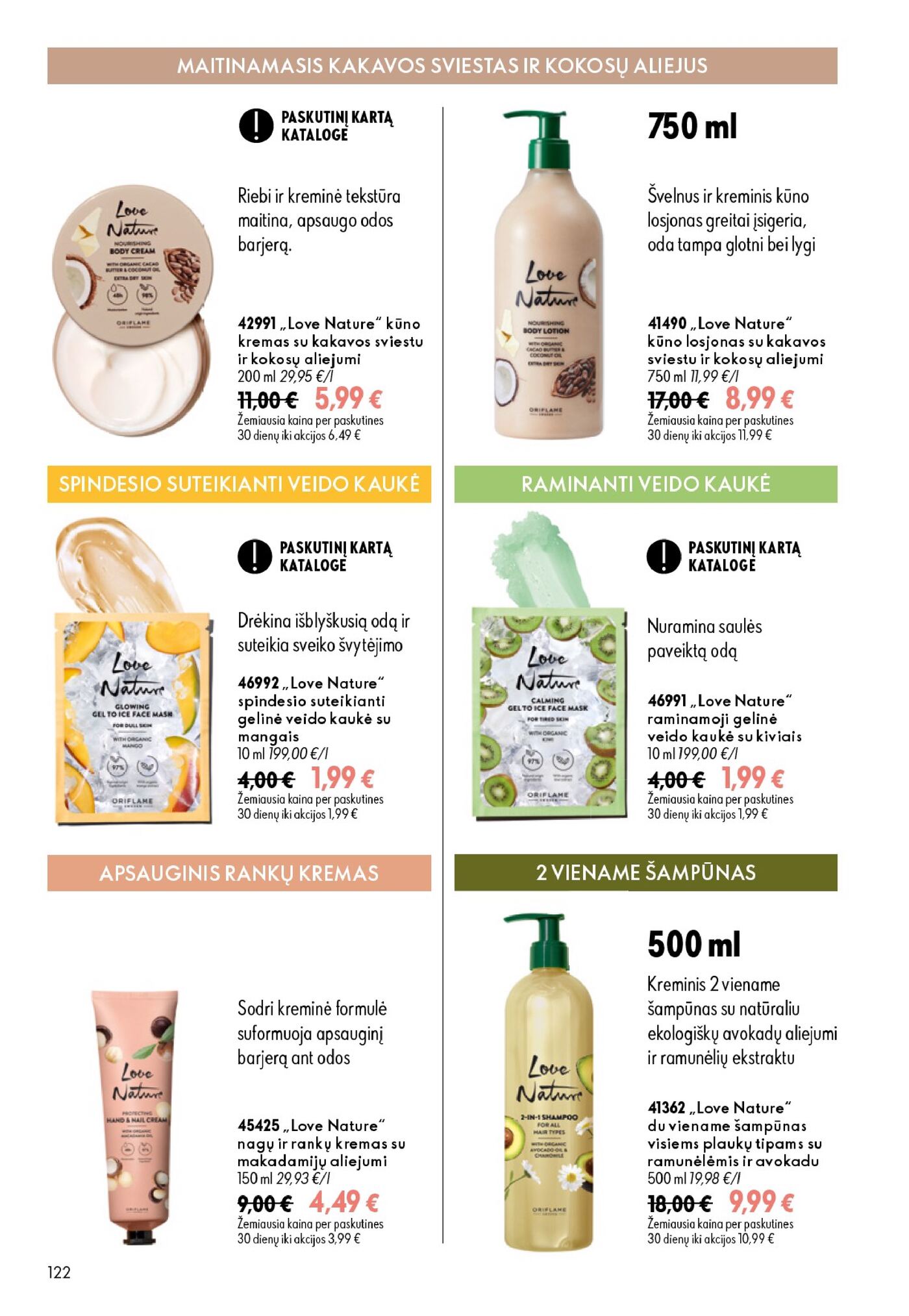 Oriflame Katalogas 12 – 122 puslapis