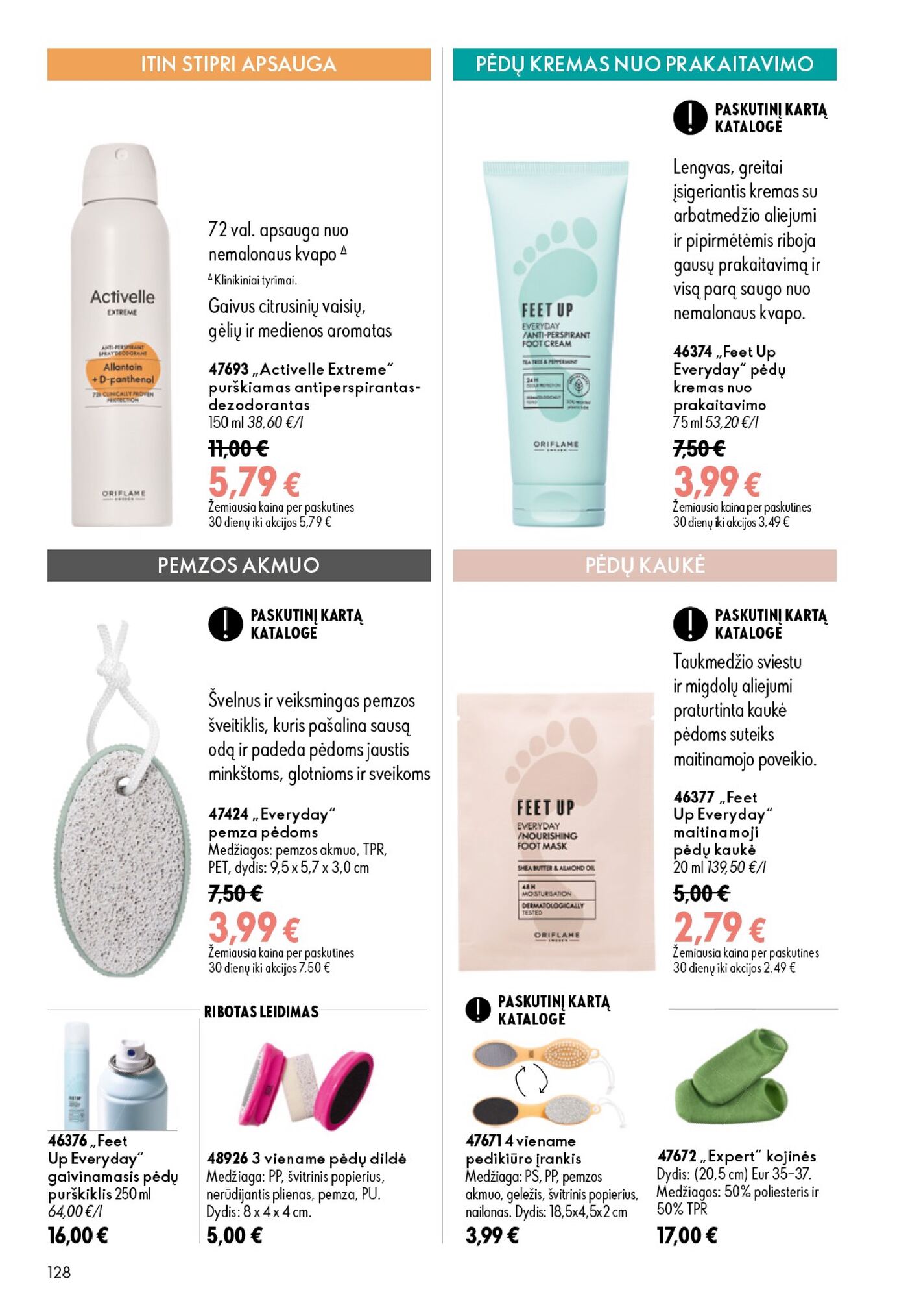 Oriflame Katalogas 12 – 128 puslapis