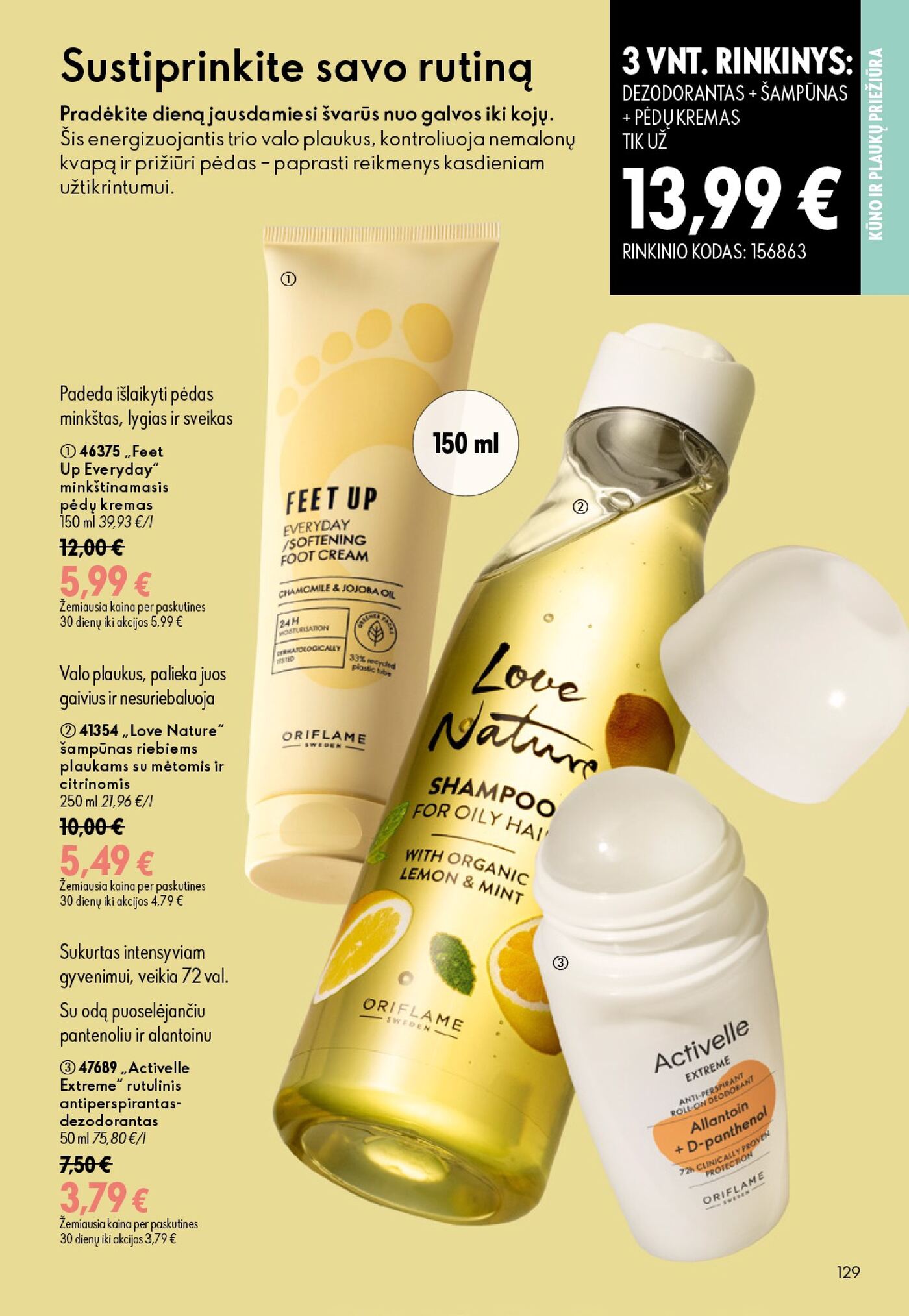 Oriflame Katalogas 12 – 129 puslapis